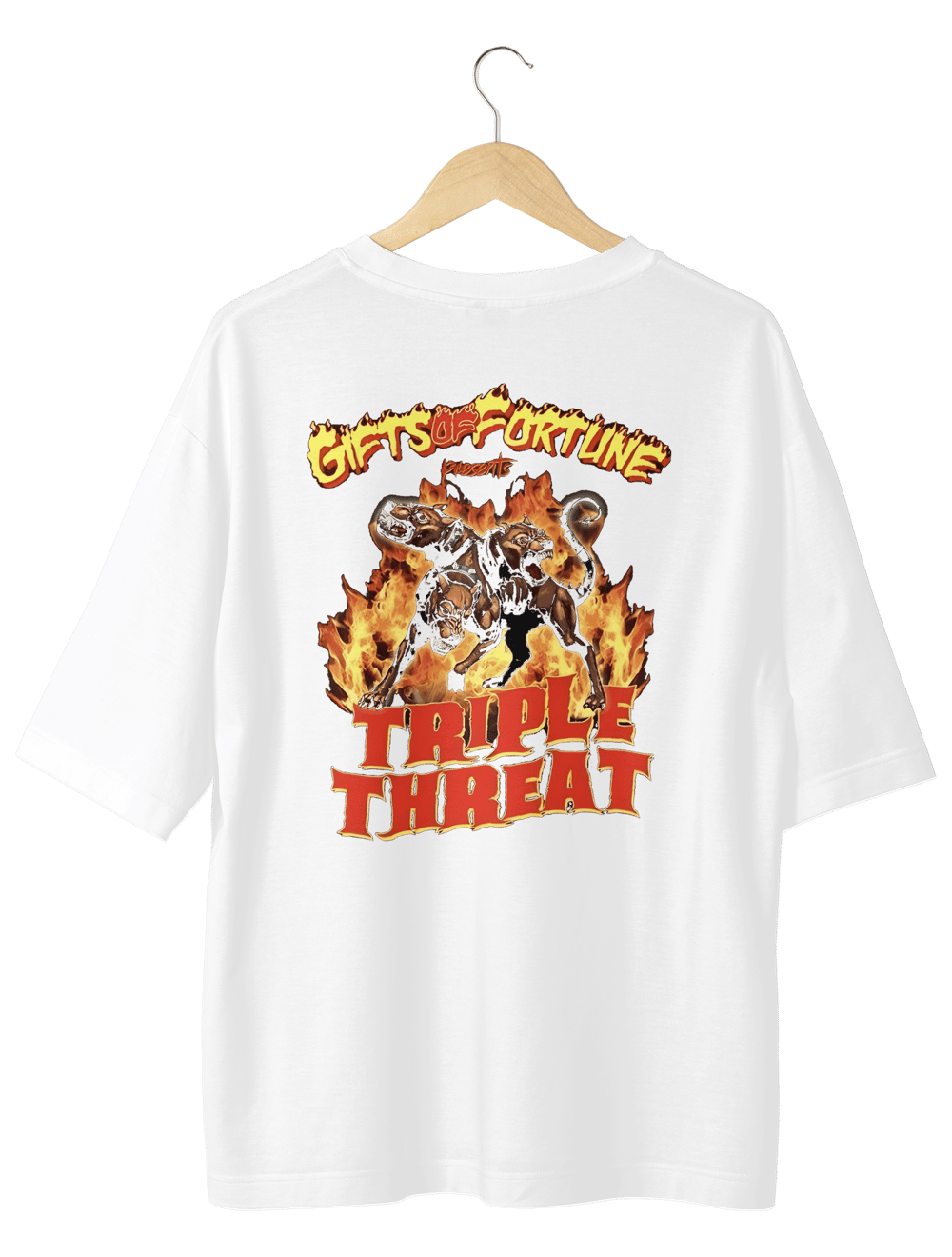 Triple Threat Oversize T-Shirt