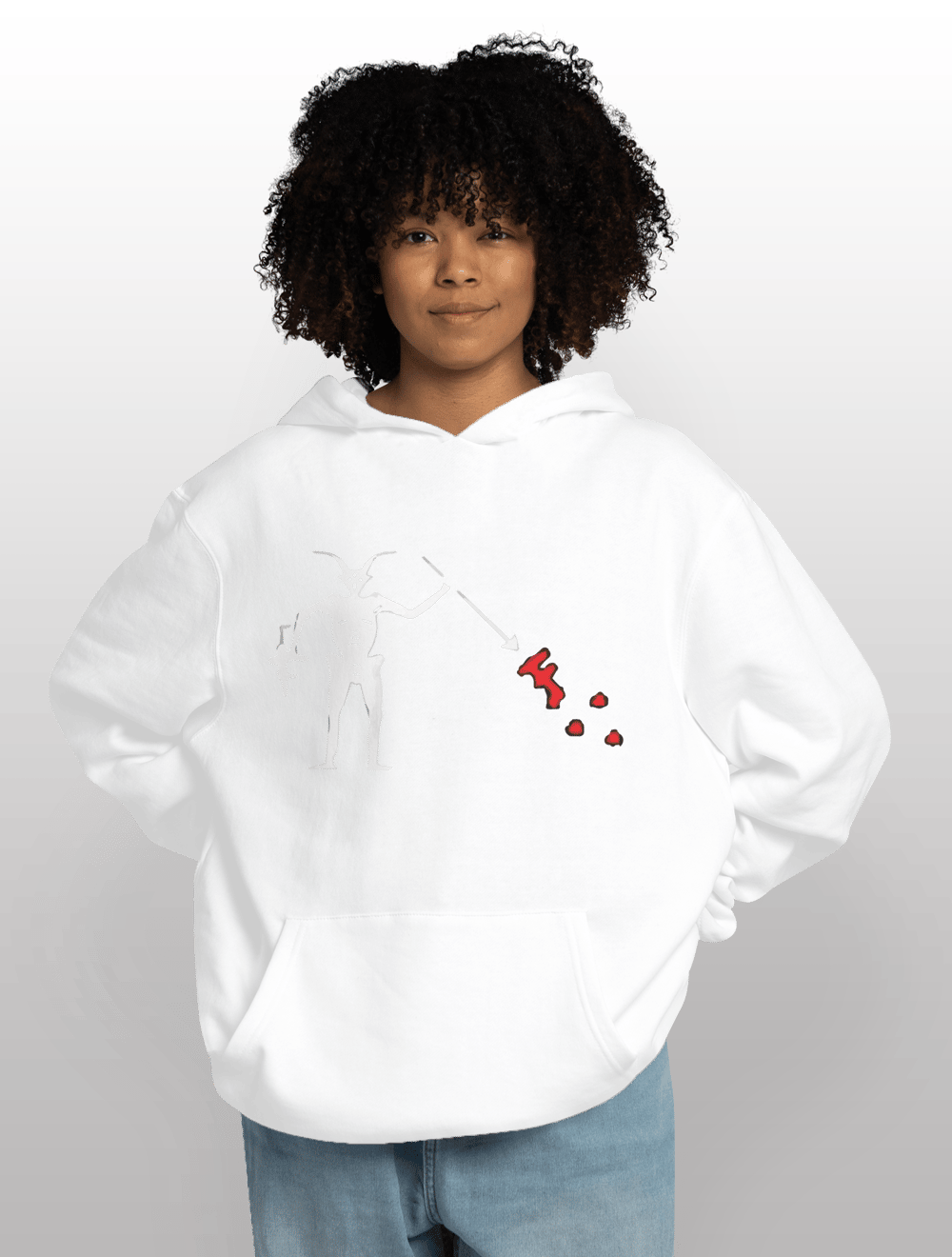 SOF Forward Baskılı Oversize Hoodie