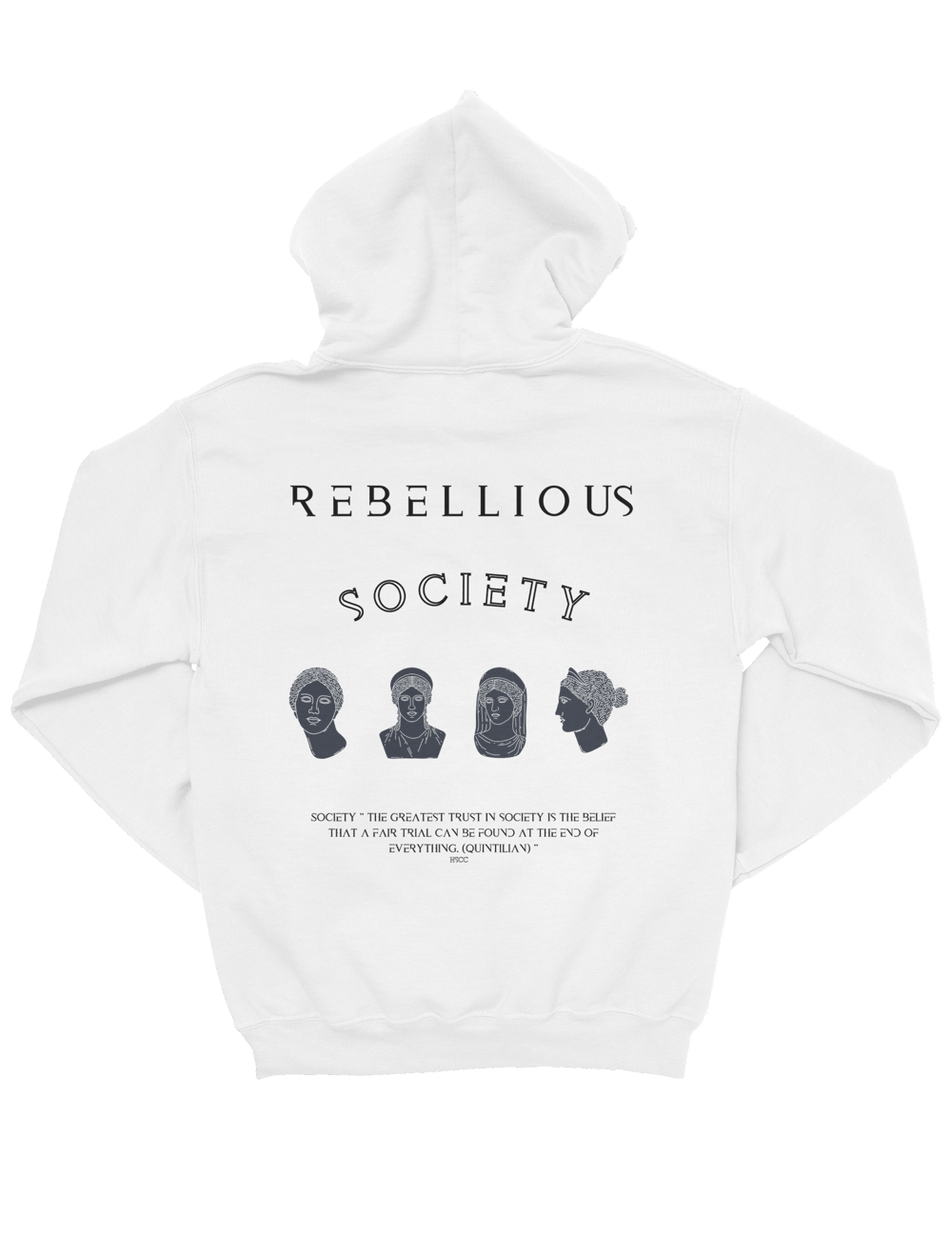 Rebellıous Socıety HsCc Oversize Hoodie 7061915