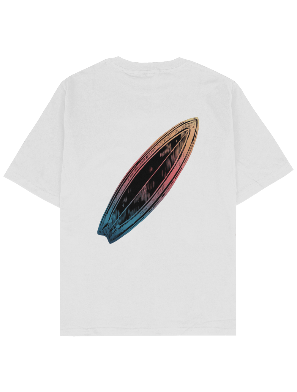 Surf Board Unisex Oversize T-Shirt