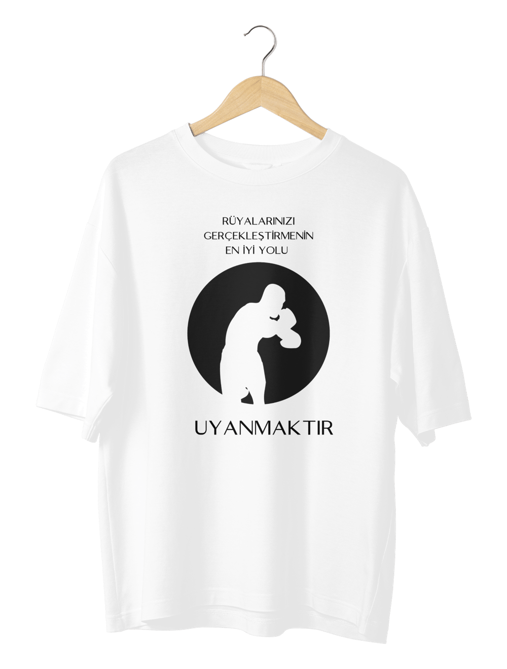 Şampiyon Tshirt Siyah Yazı