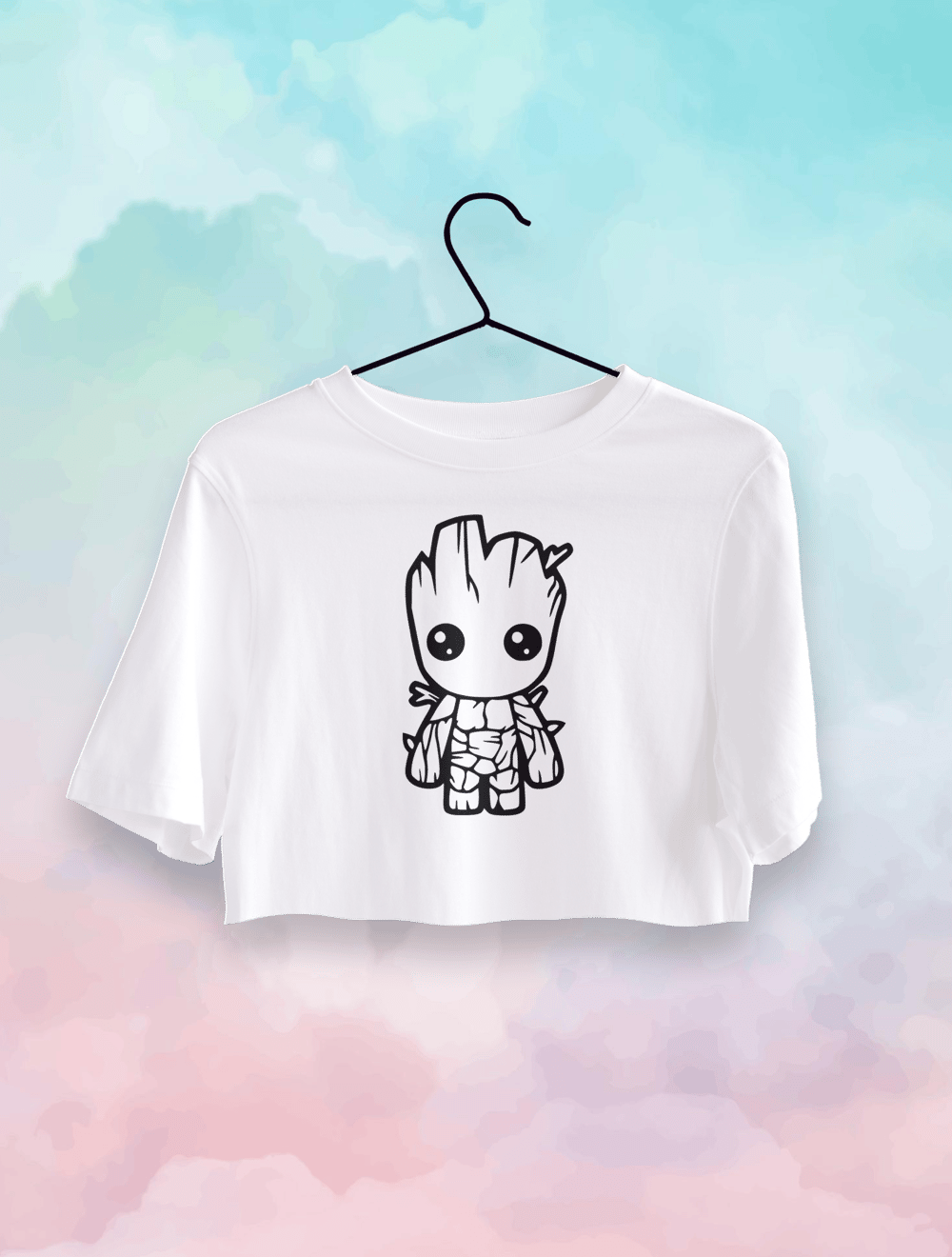 MonaSeraaShop Crop Top Oversize 8200312