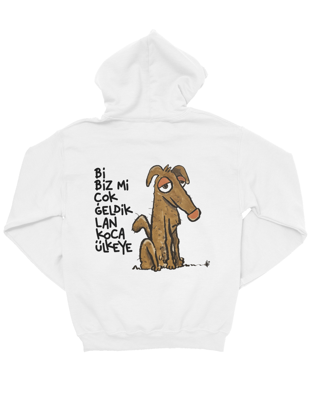 Bi Biz Mi Çok Geldik Lan Koca Ülkeye Oversize Hoodie