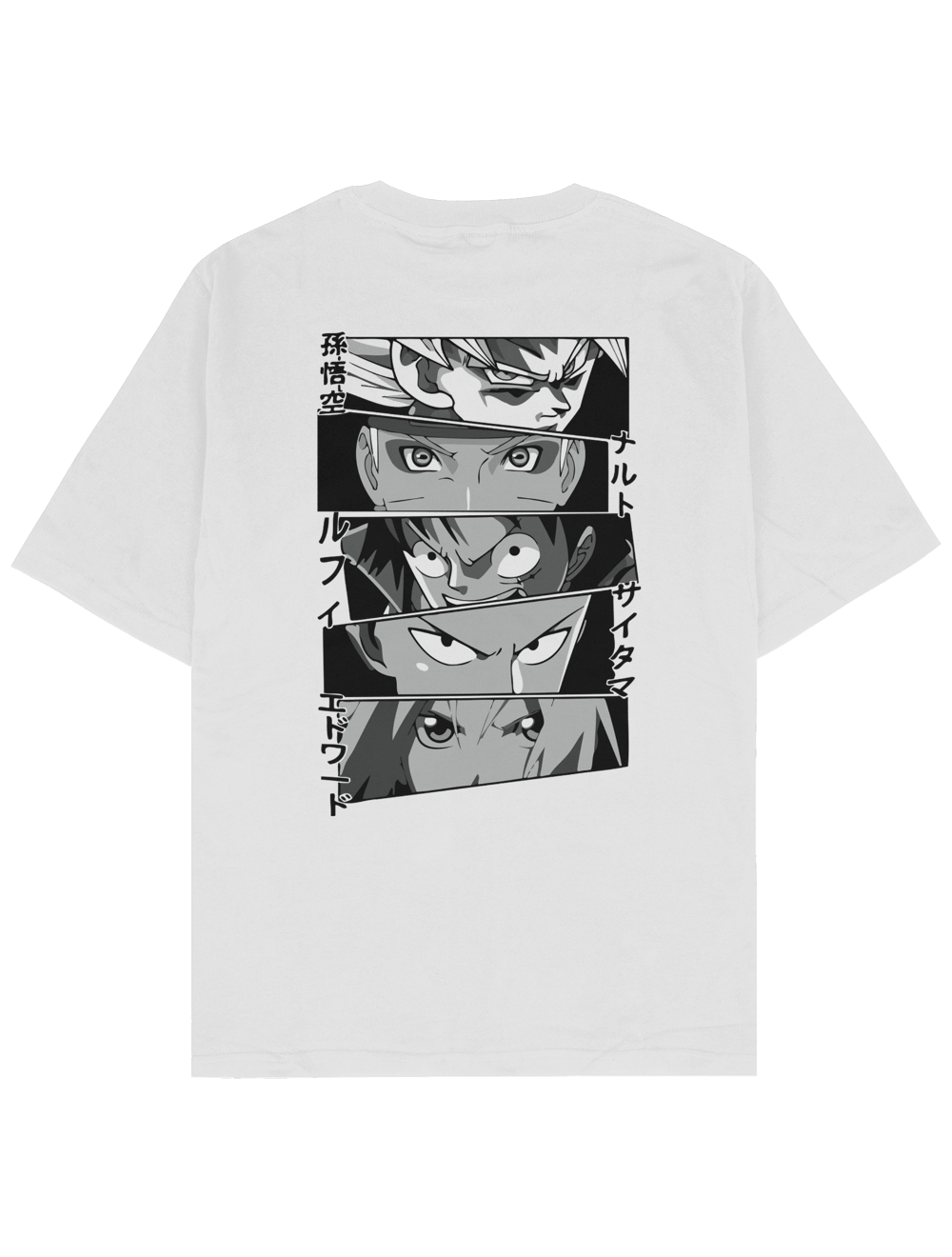 SOF Anime Baskılı Oversize TShirt