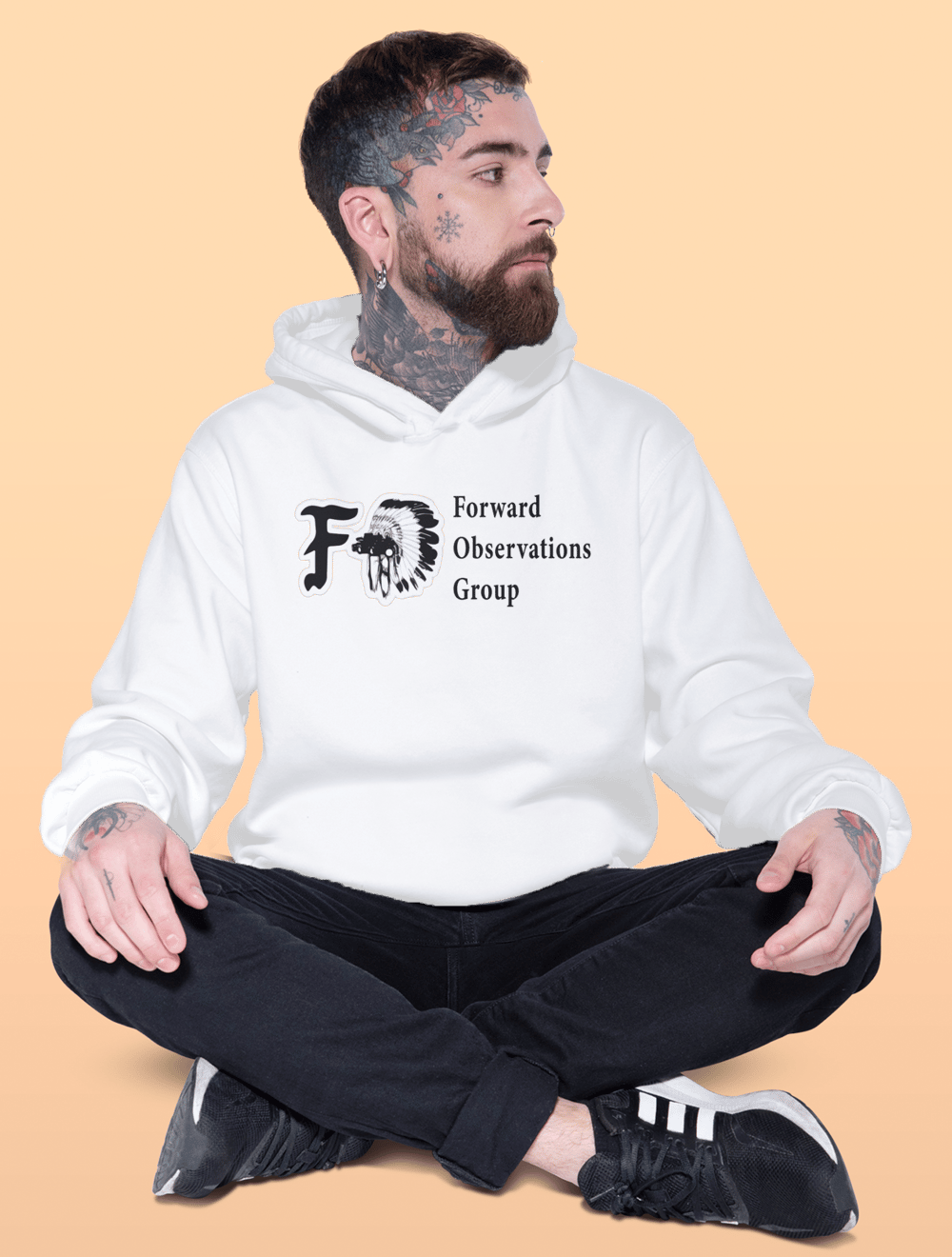 SOF Forward Baskılı Hoodie