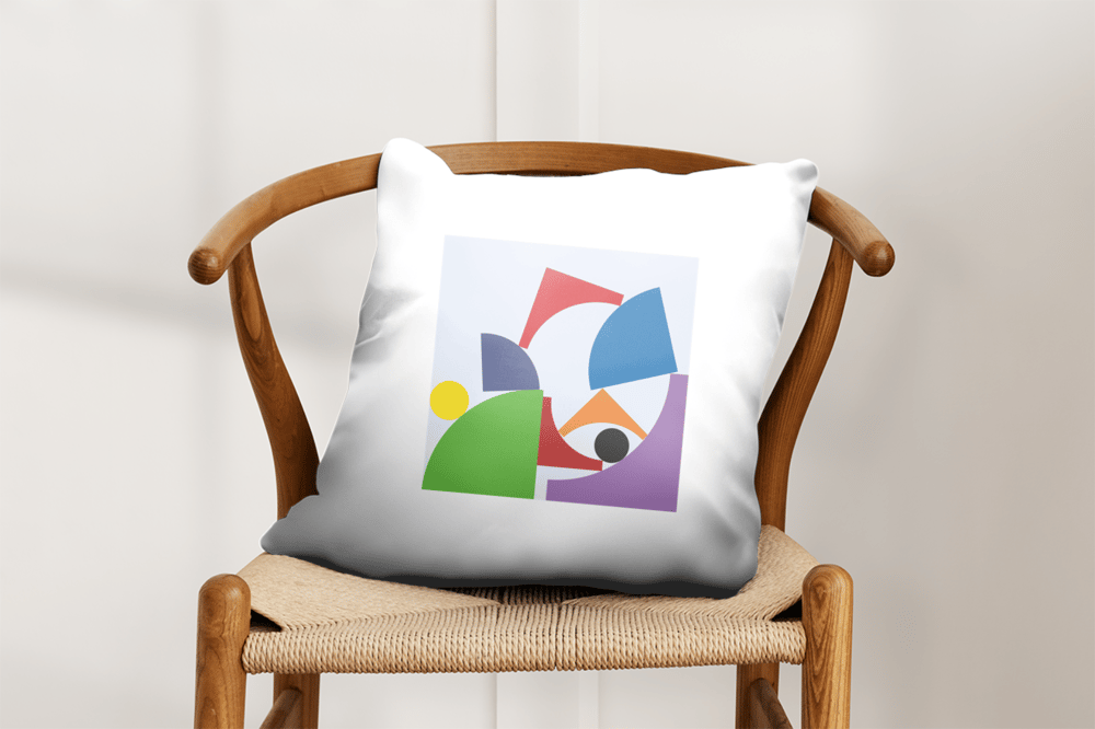 Geometric Design Pillow