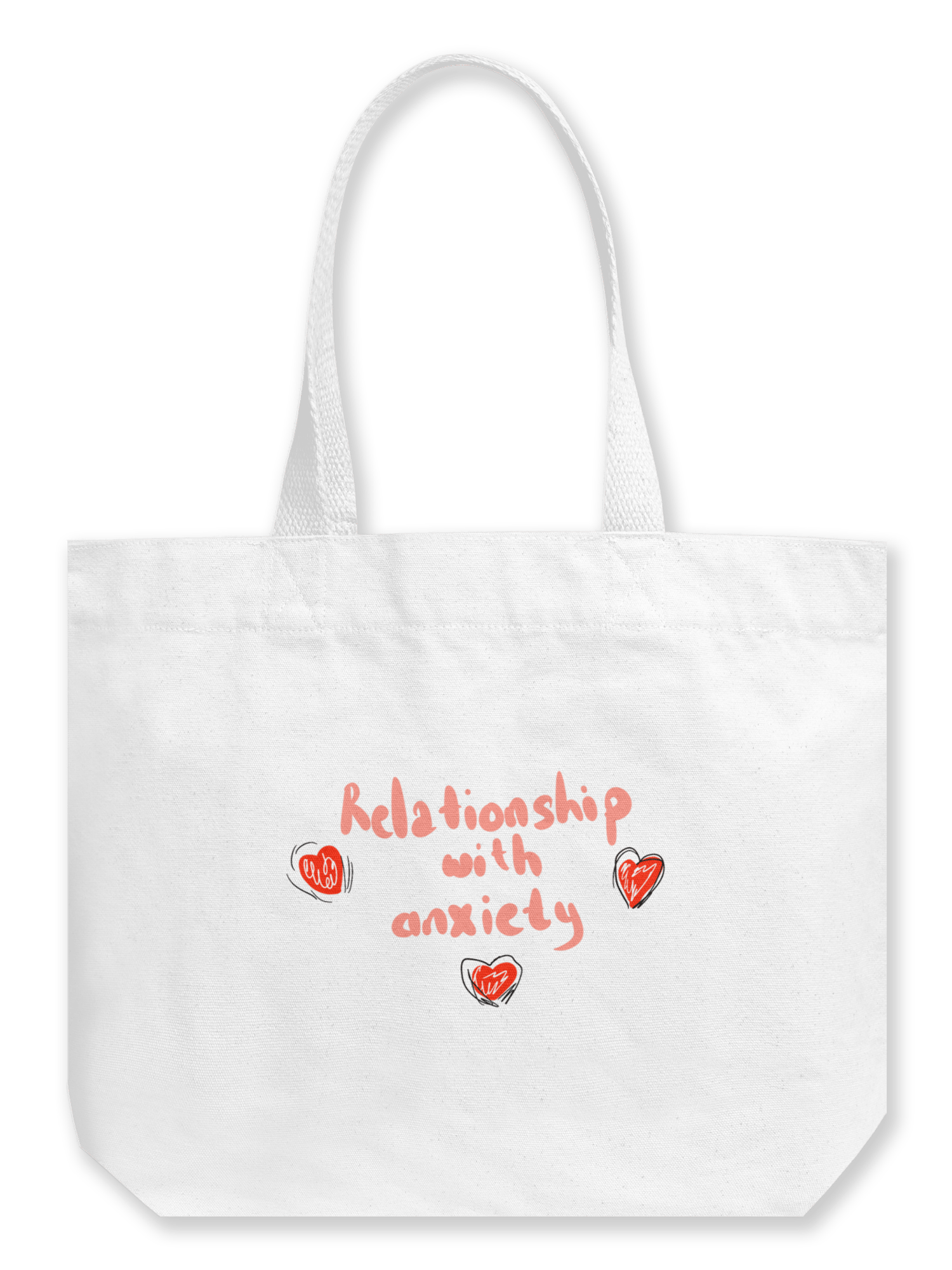 Anxiety Büyük Kanvas Çanta