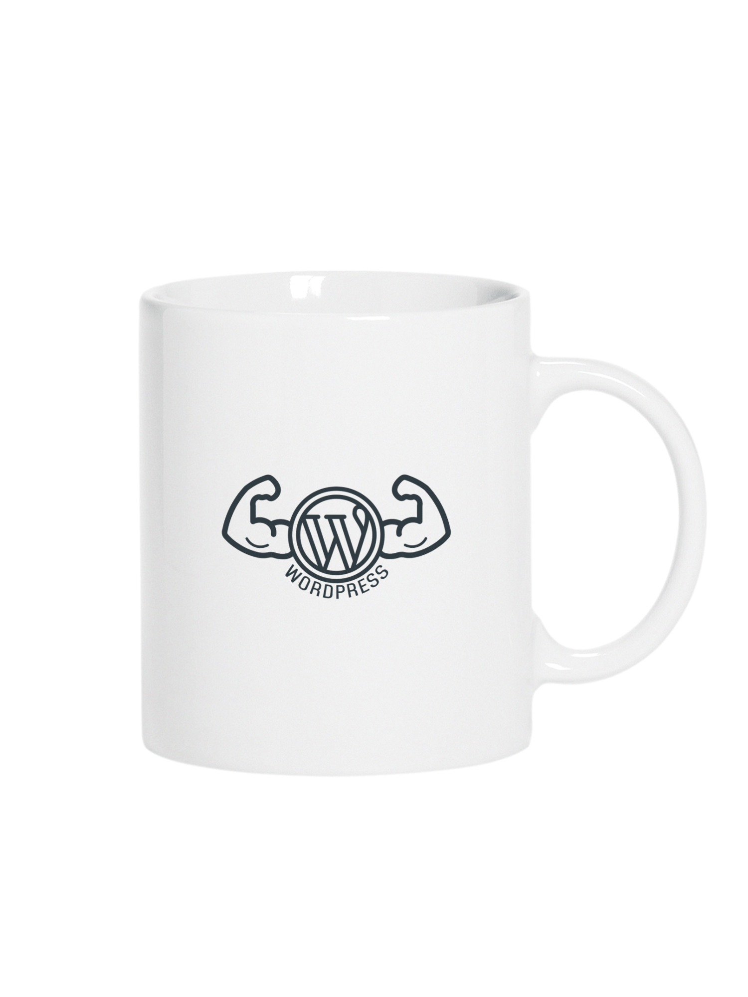 Wordpress Logo Baskılı Kupa