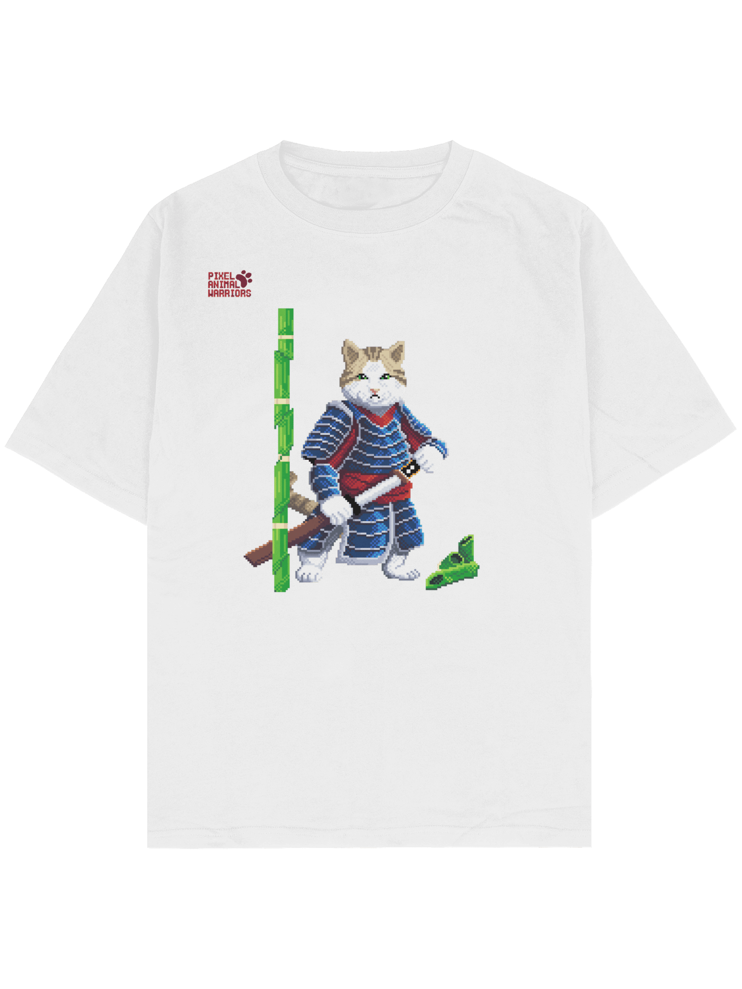 Samurai Cat Oversize Tshirt