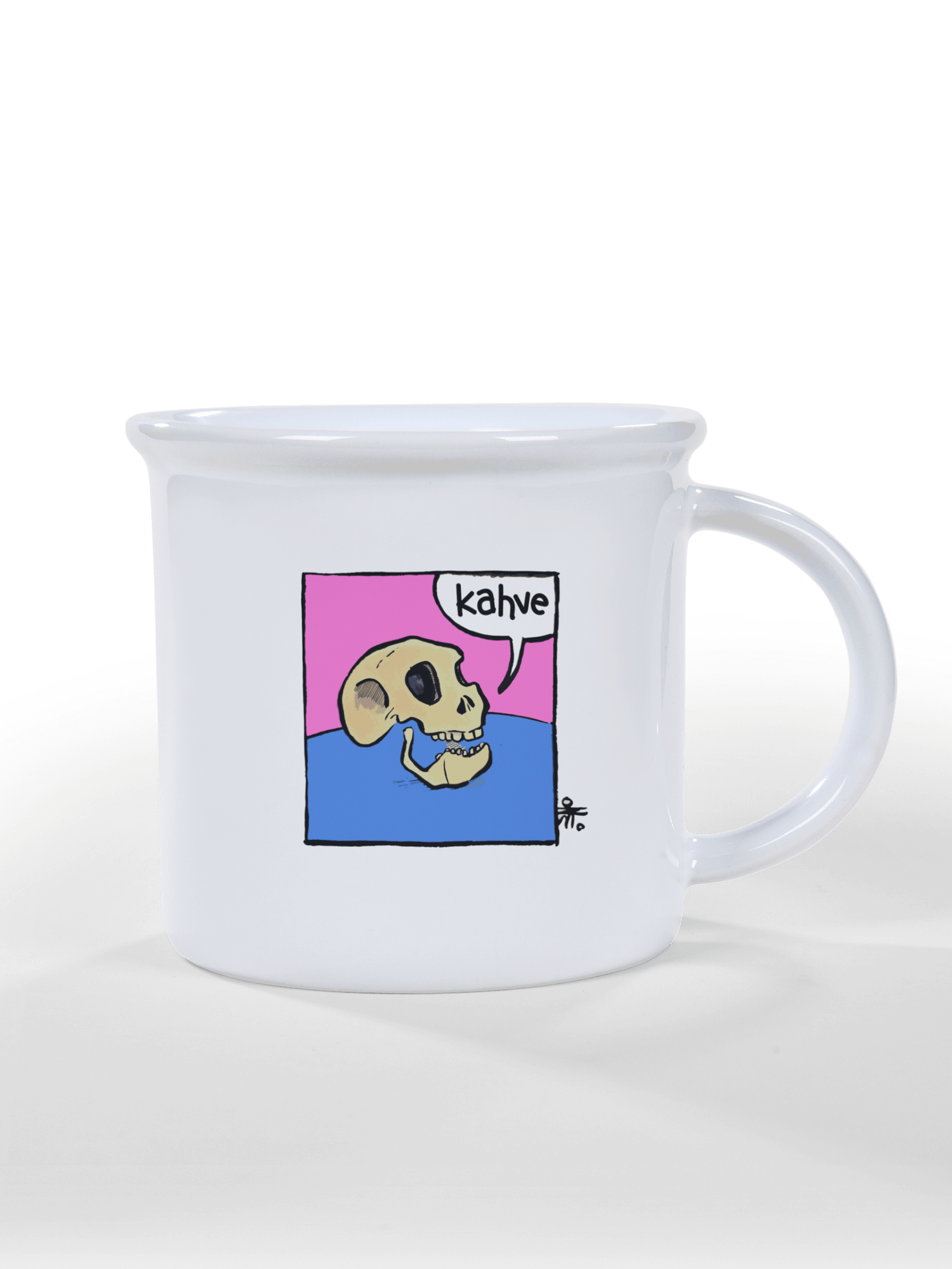 Kahve Aşkı Retro Kupa