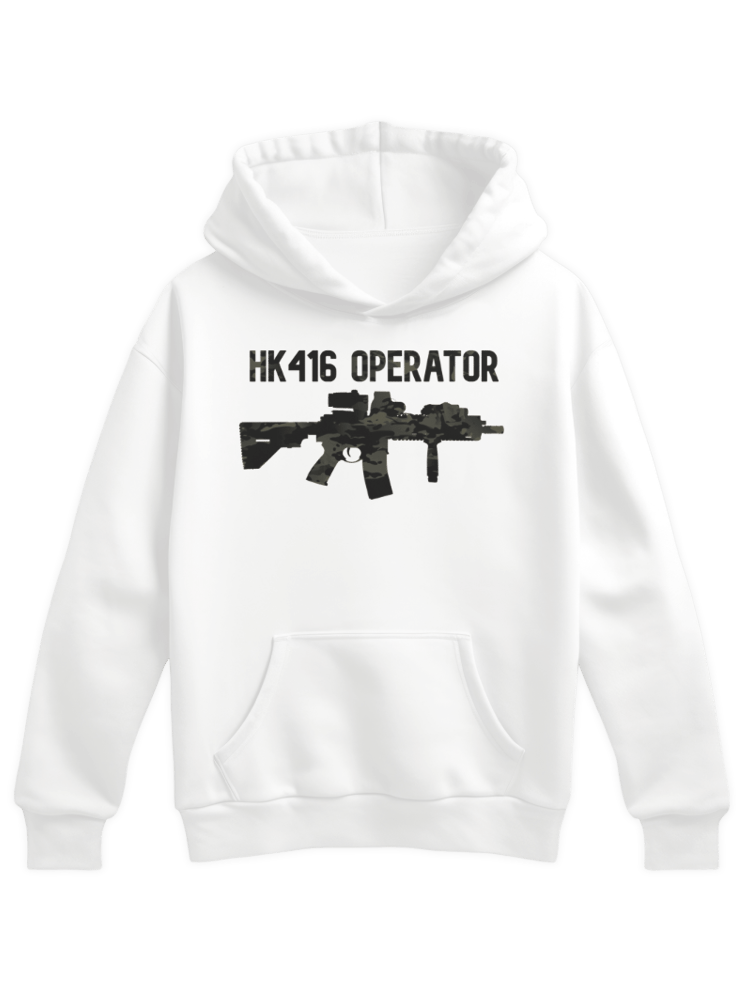 HK416 OPERATOR BLACK MULTİCAM HOODİE