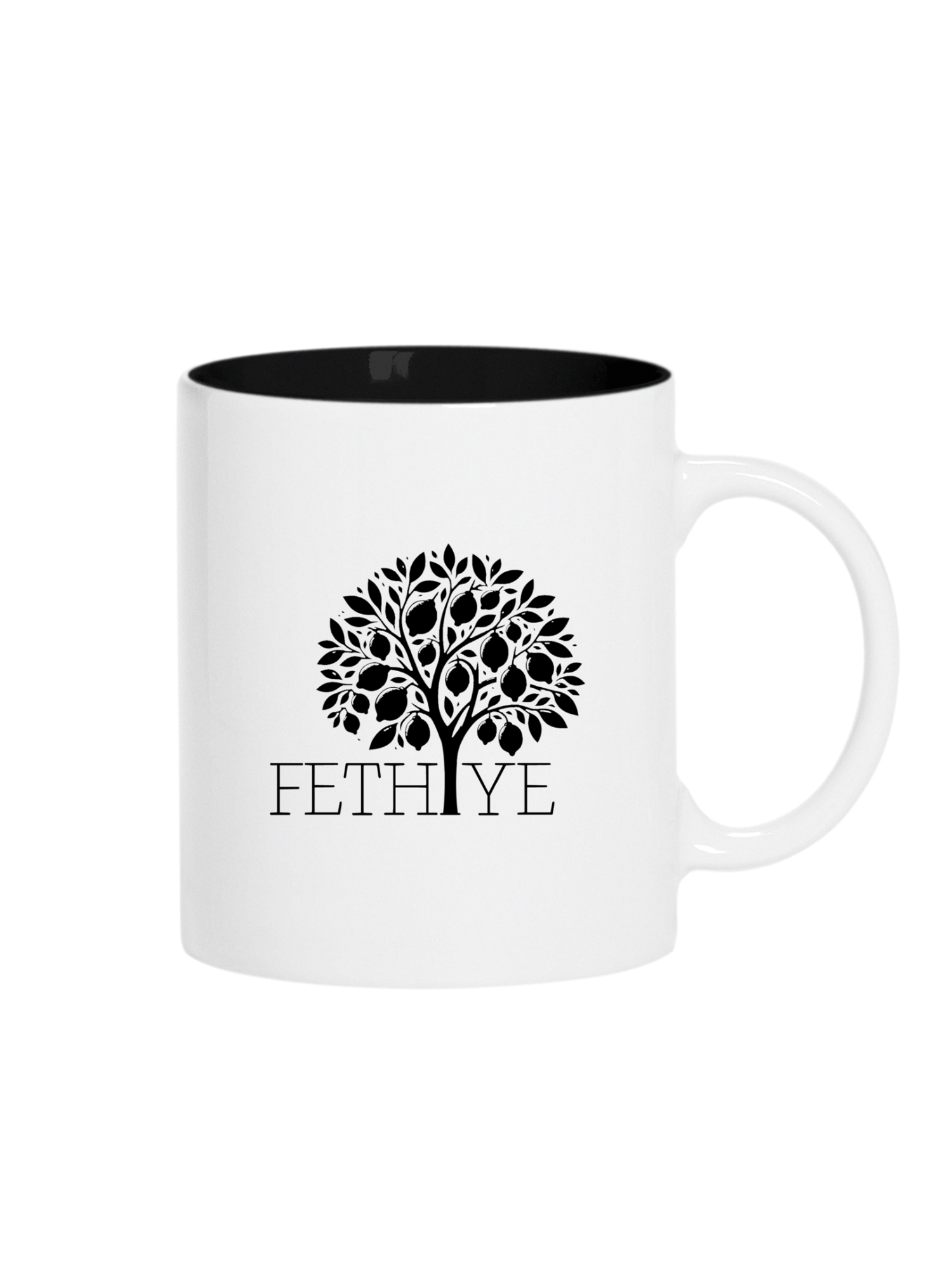 Fethiye Limon Ağacı İçi Siyah Kupa