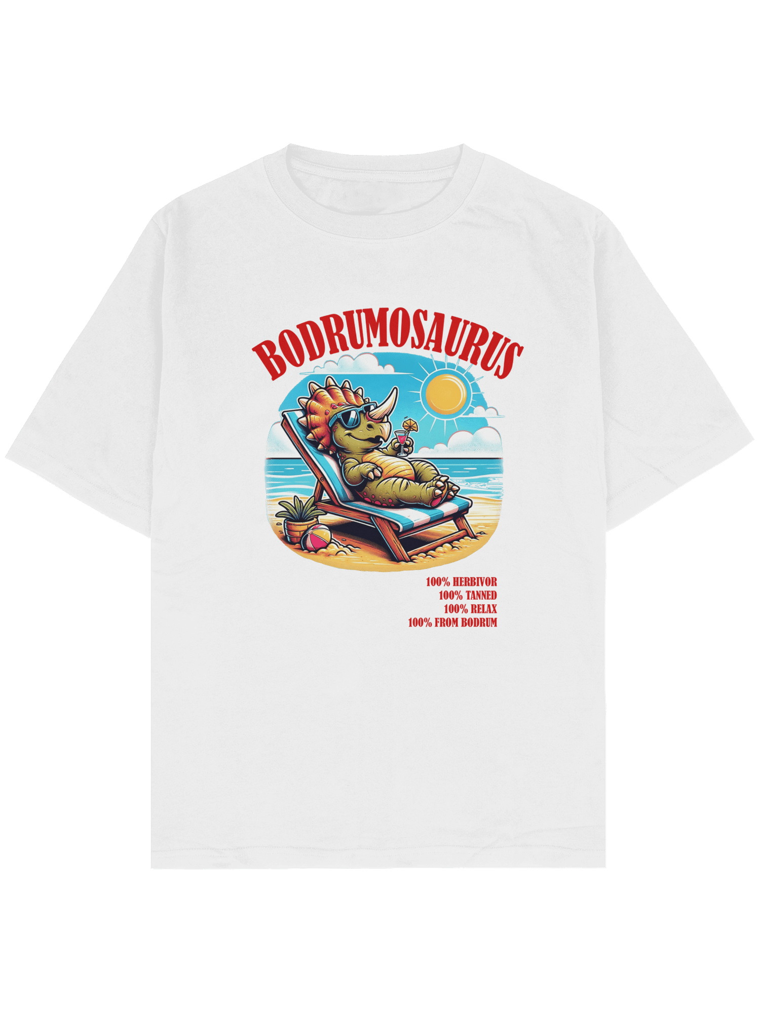 Bodrumosaurus Oversize TShirt