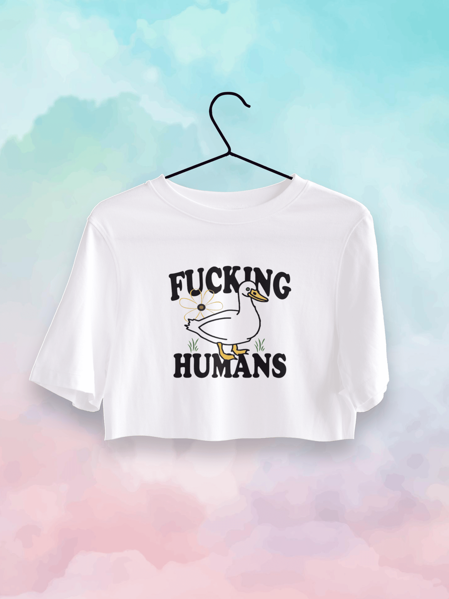 F*cking Humans Crop Top