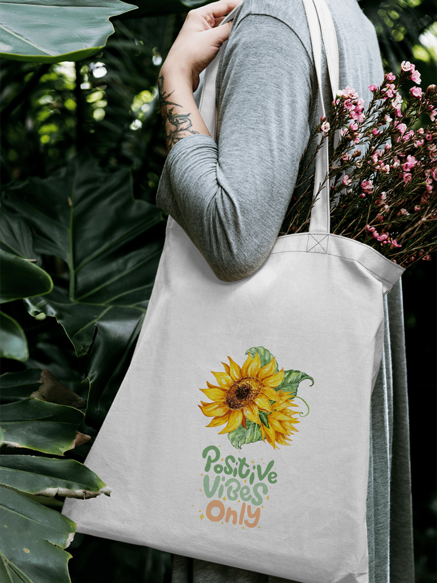 Ayçiçeği Bez Çanta