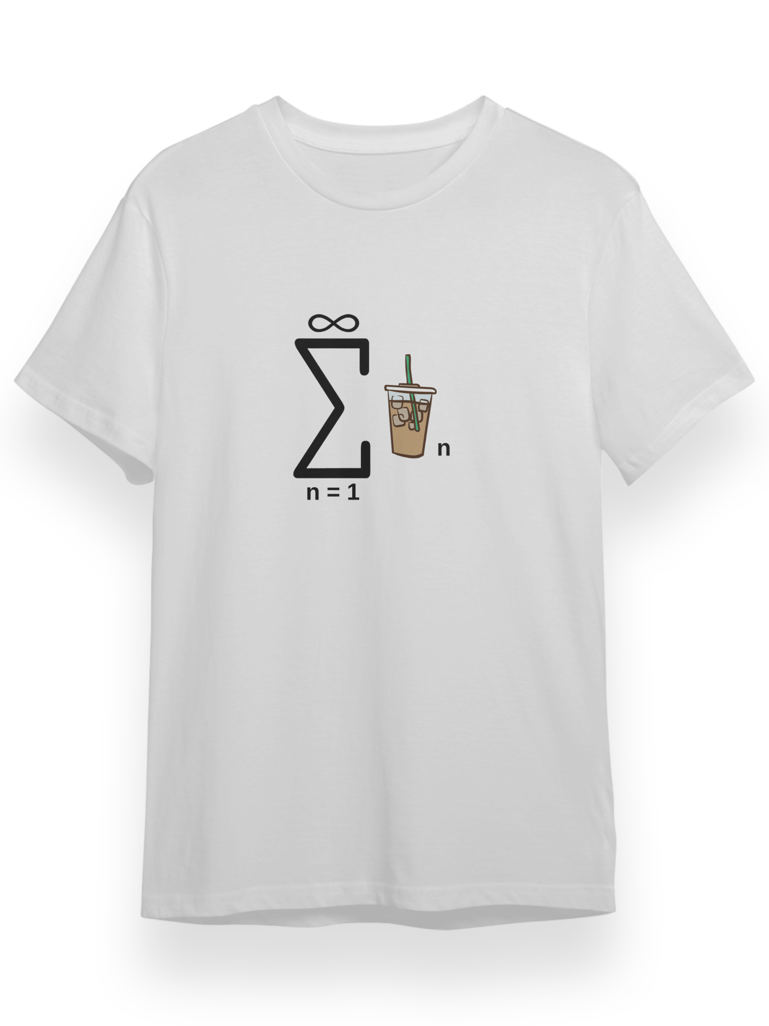 Matematik Giyim TShirt Kahve Seven Hocalar