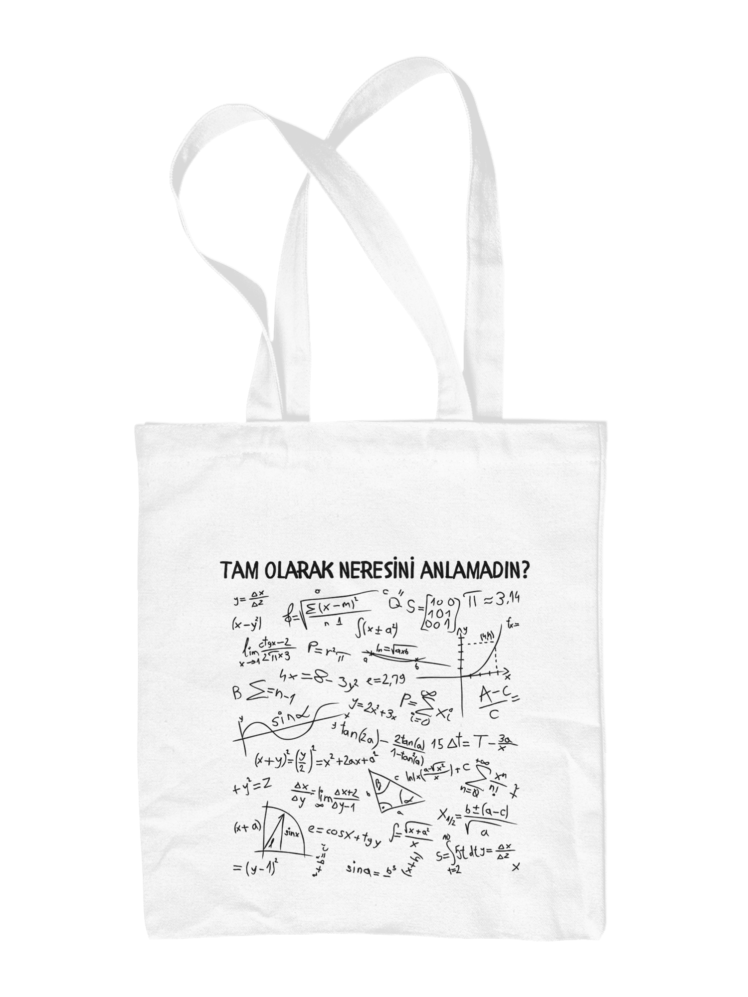 Tam Olarak Neresini Anlamadın Bez Çanta