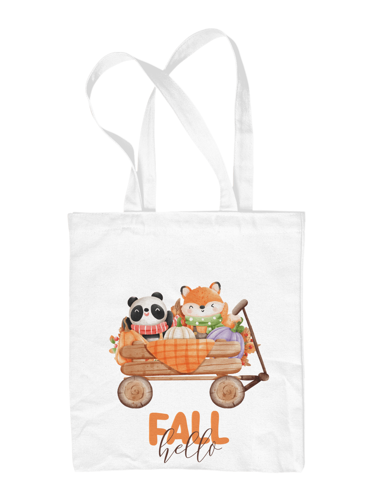 Panda Tilki Bez Çanta