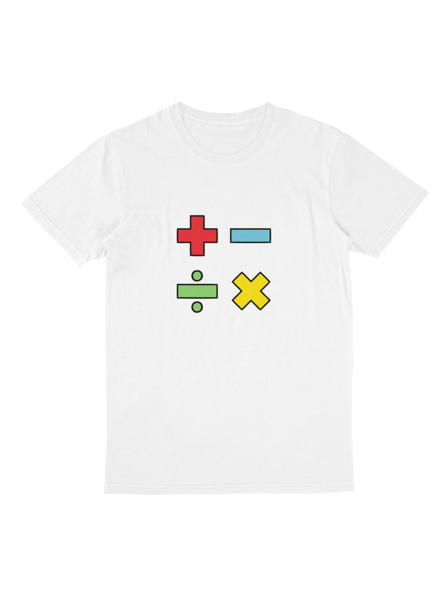 Matematik Giyim Easy Collection TShirt 4 işlem