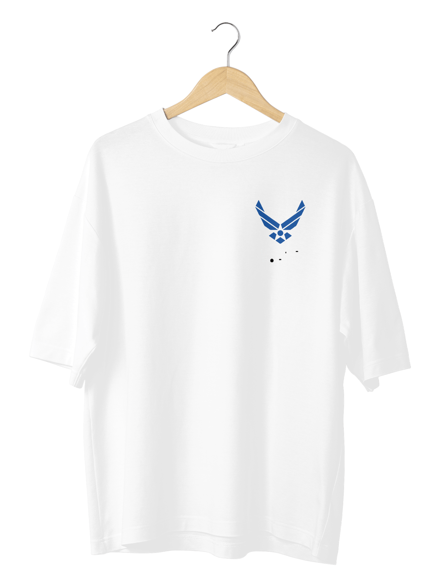 SOF Us Air Force baskılı Oversize Tshirt