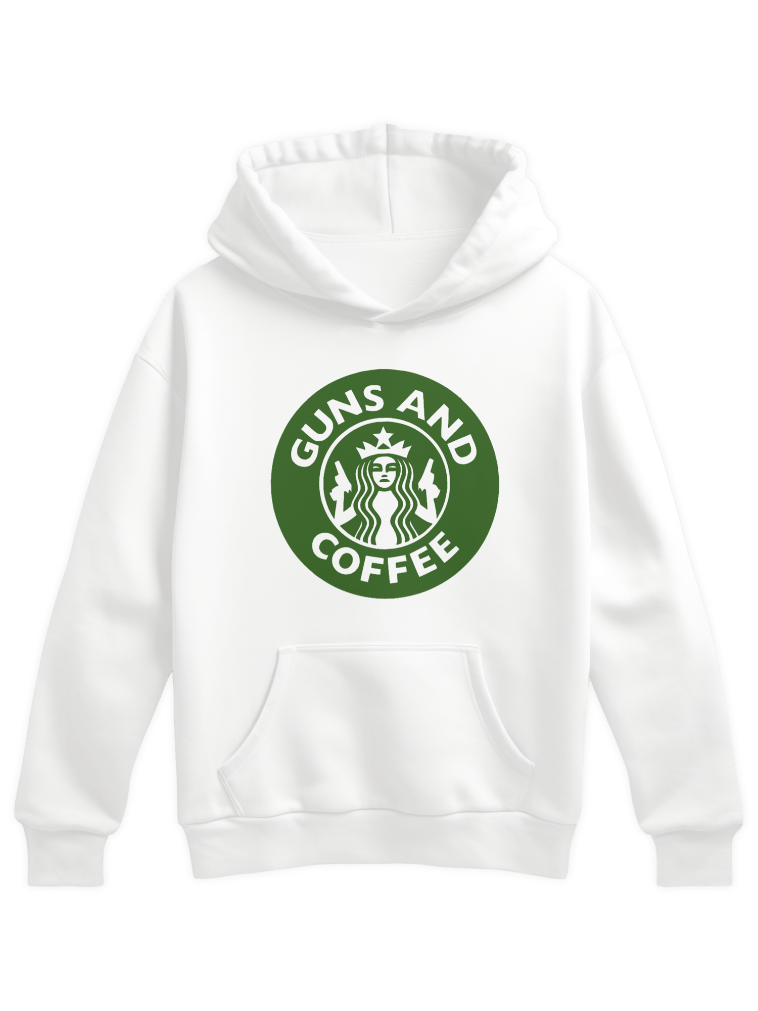 GUNS AND COFFEE HOODİE