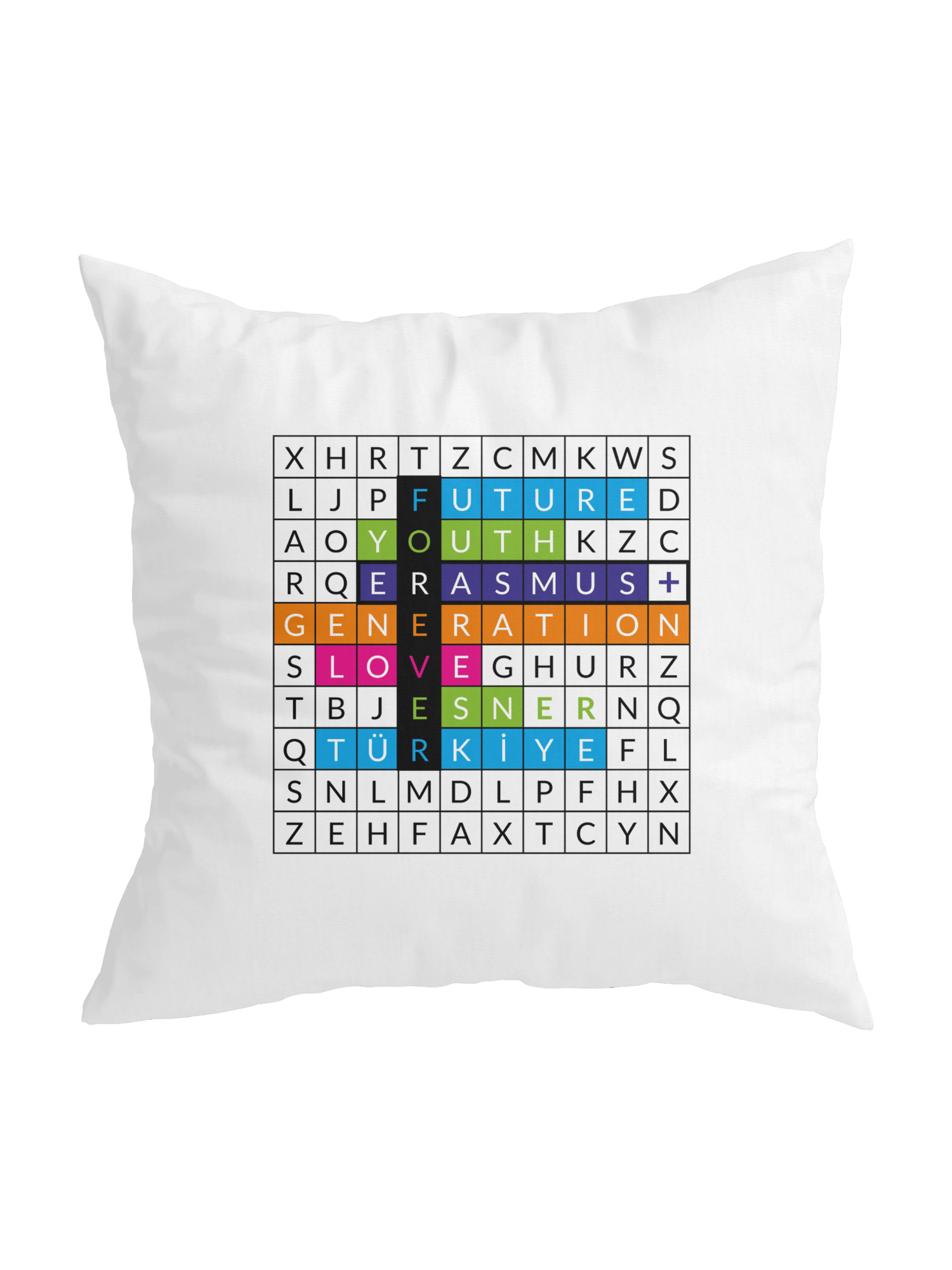 Crossword Pillow