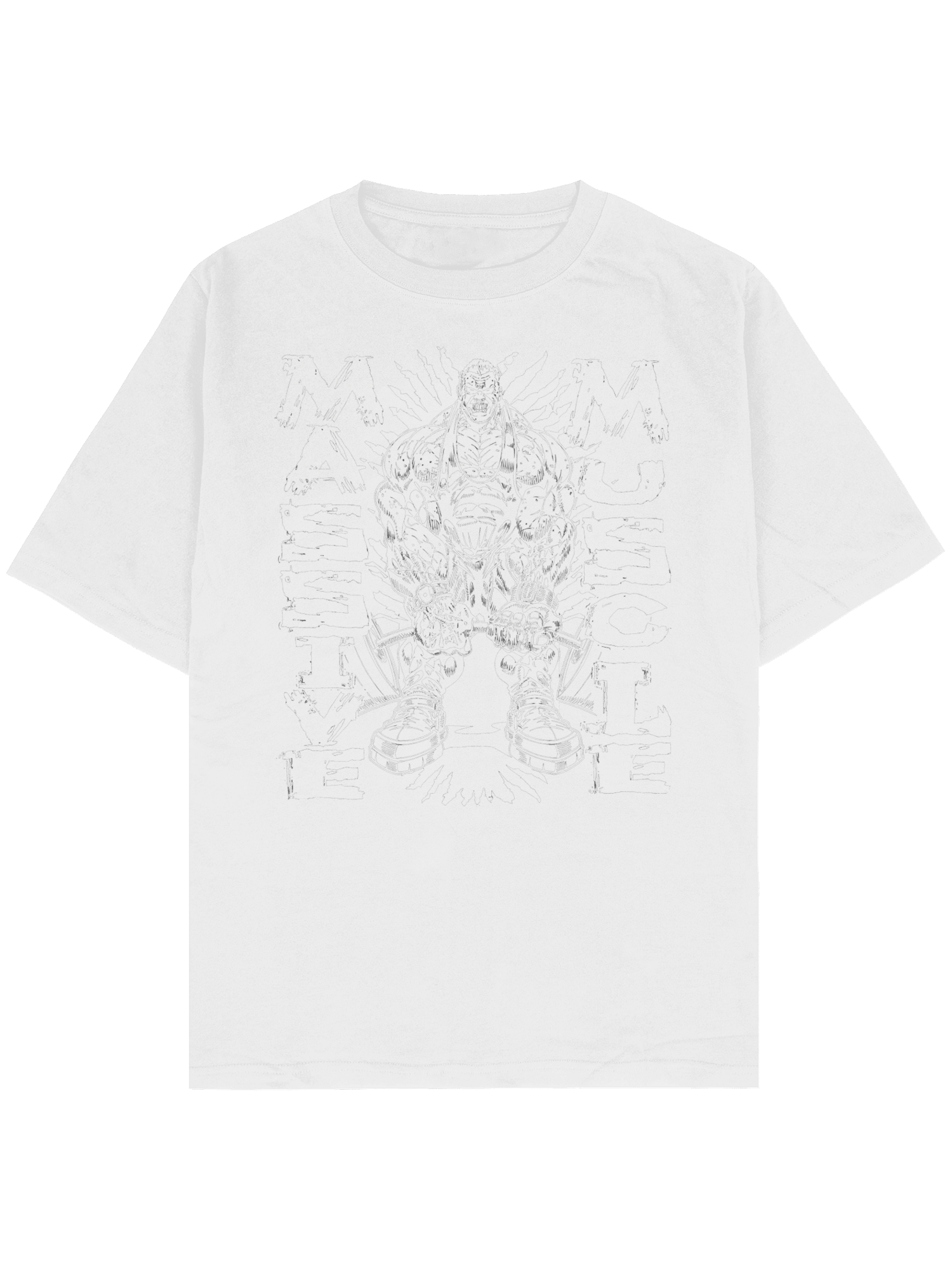 Massive Muscle Oversize T-Shirt