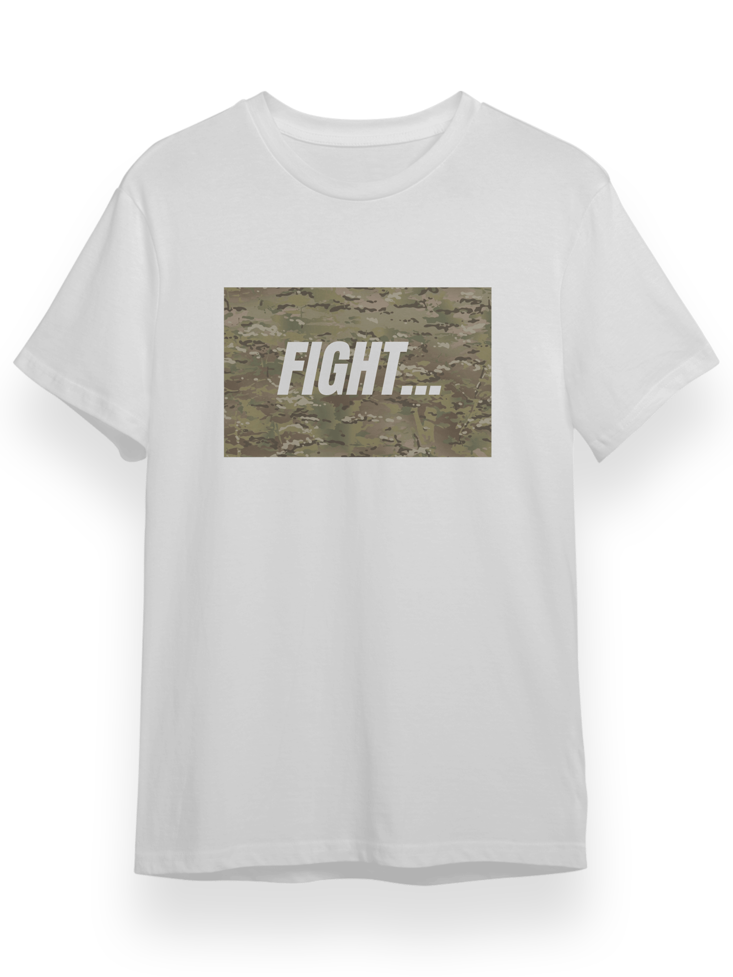 FIGHT T-Shirt MULTİCAM