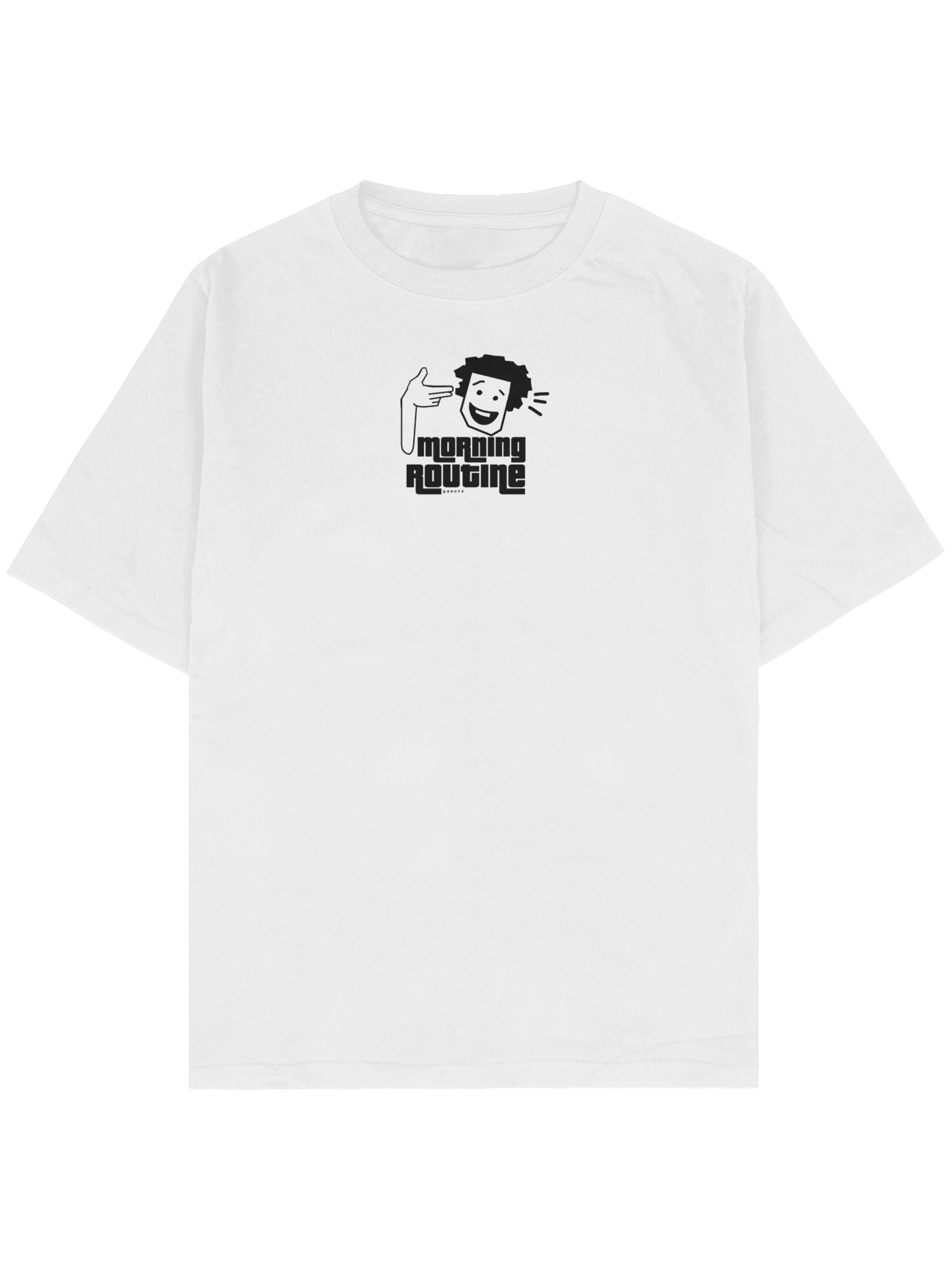 Morning routine Ganere Oversize TShirt