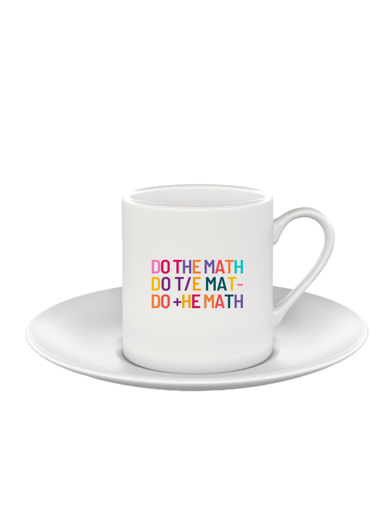 Matematik yap Türk Kahvesi Fincanı