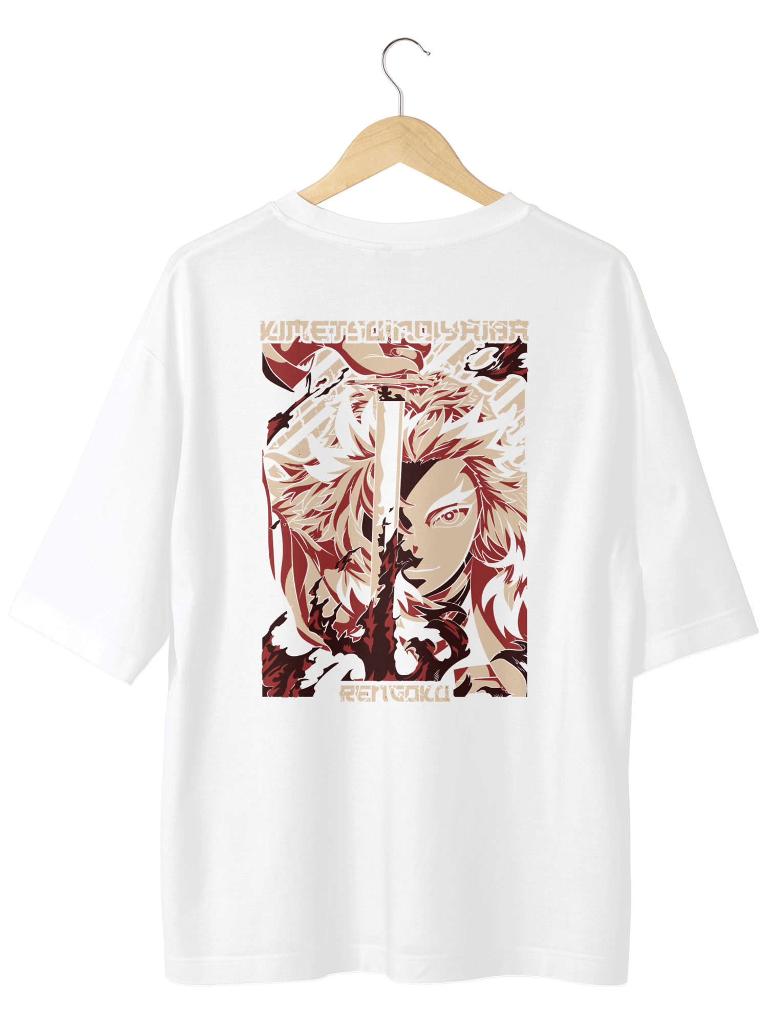 SOF Anime Sırt Baskılı Oversize TShirt