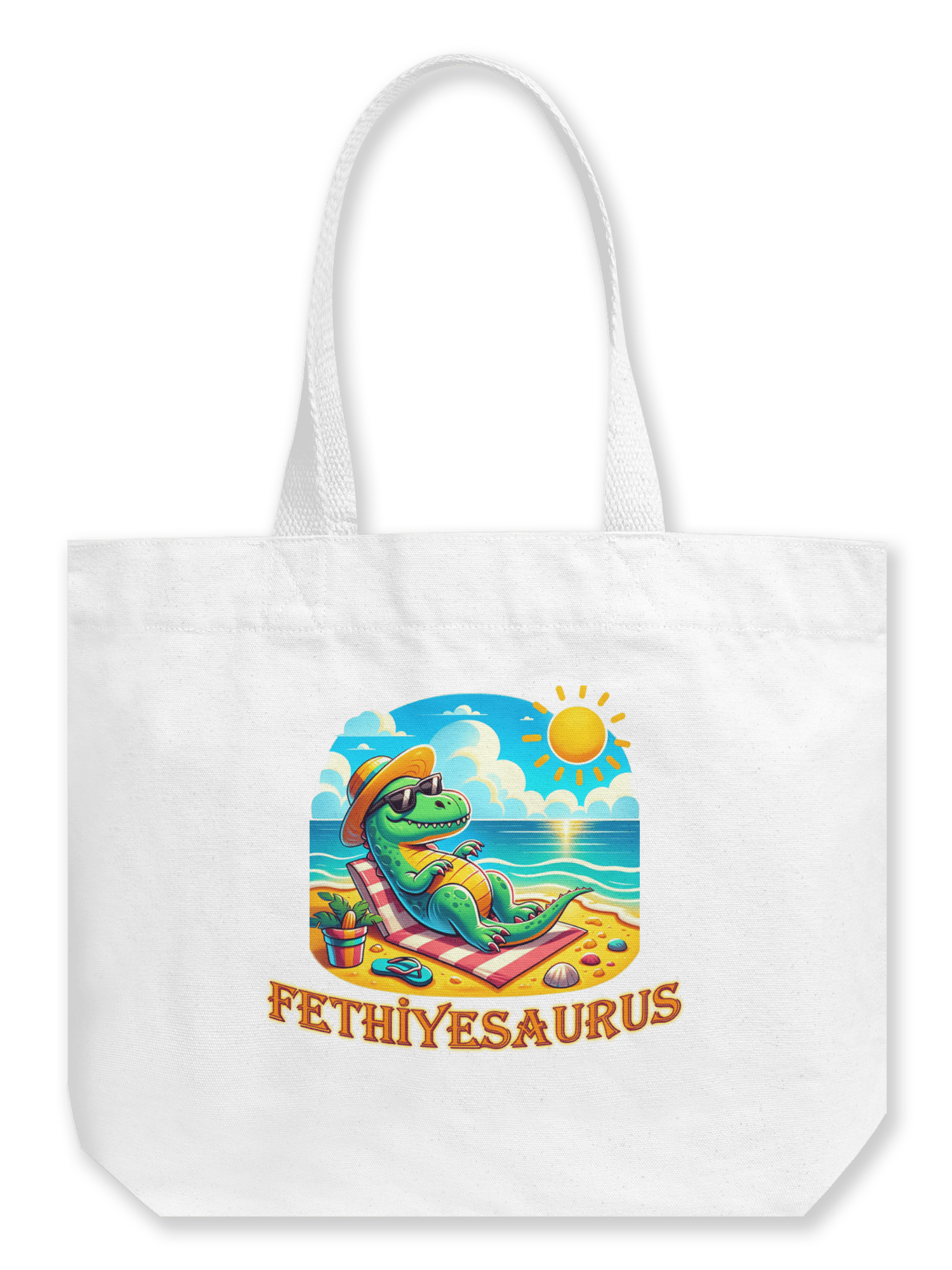 Fethiyesaurus Büyük Kanvas Çanta