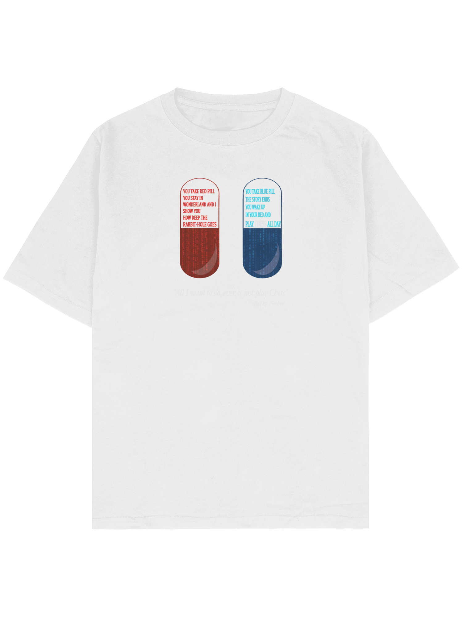 SatranChess Matrix Oversize TShirt