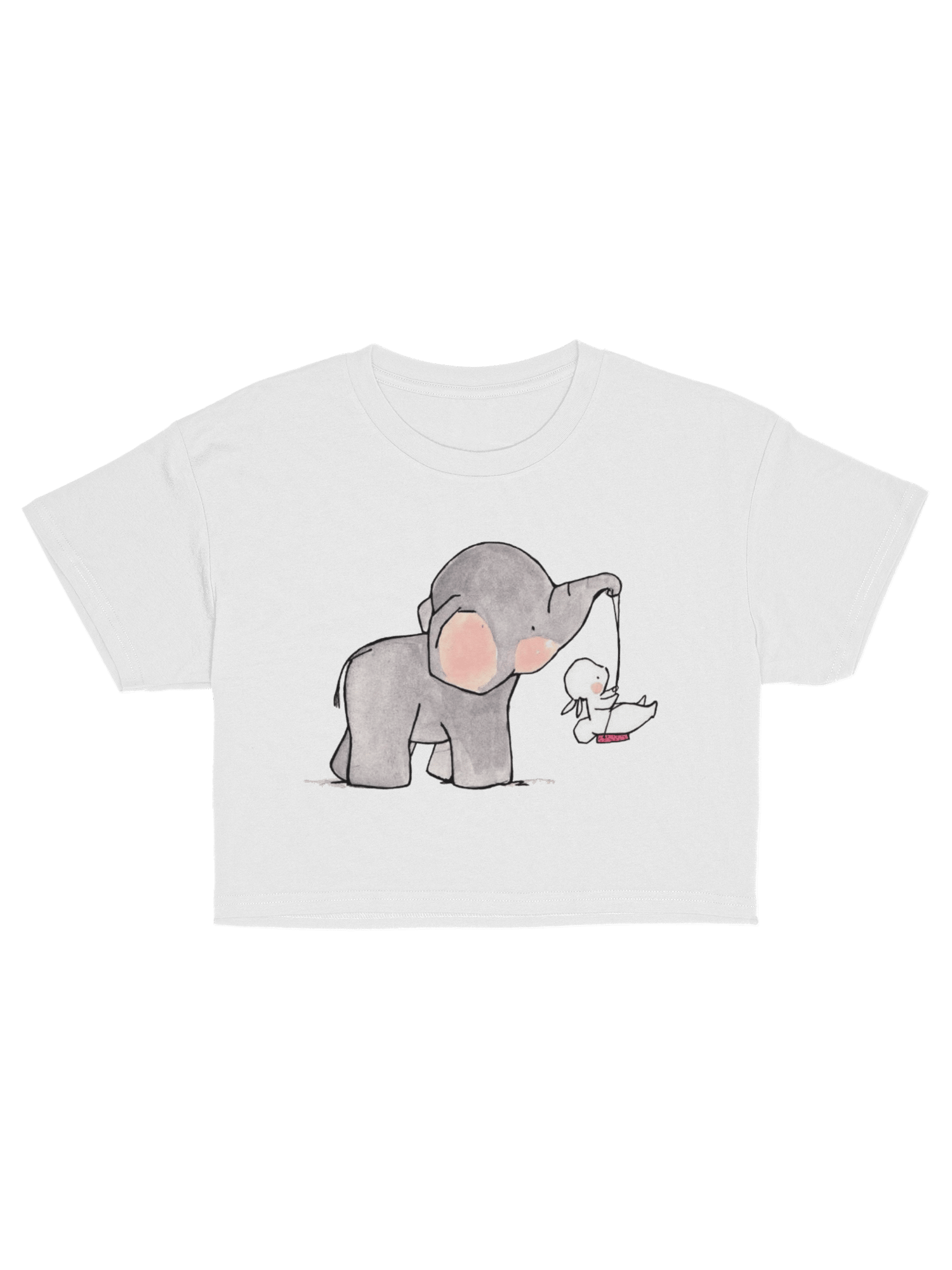 MonaSeraaShop Crop Top Oversize 2710255