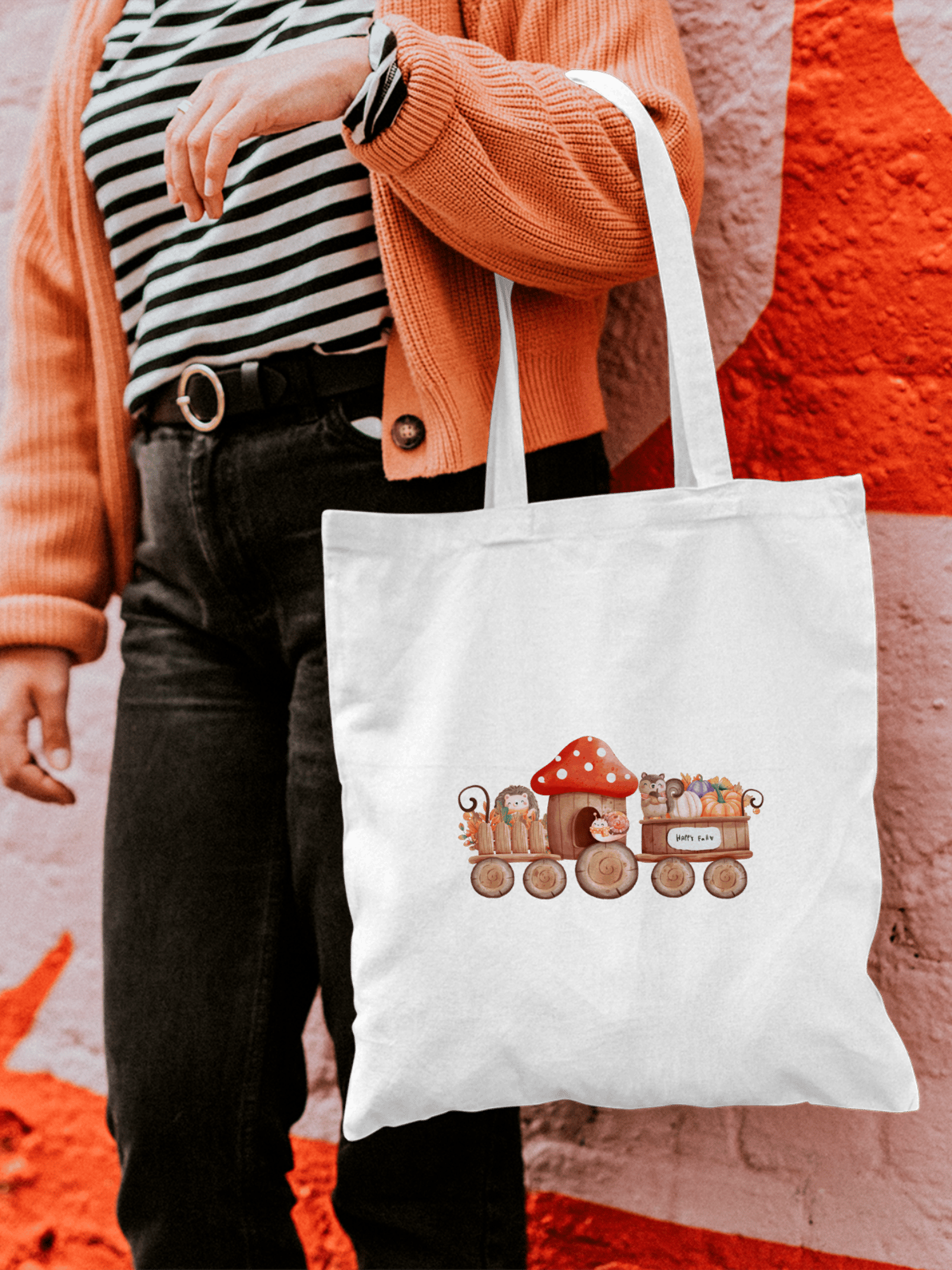 Güz Treni Bez Çanta