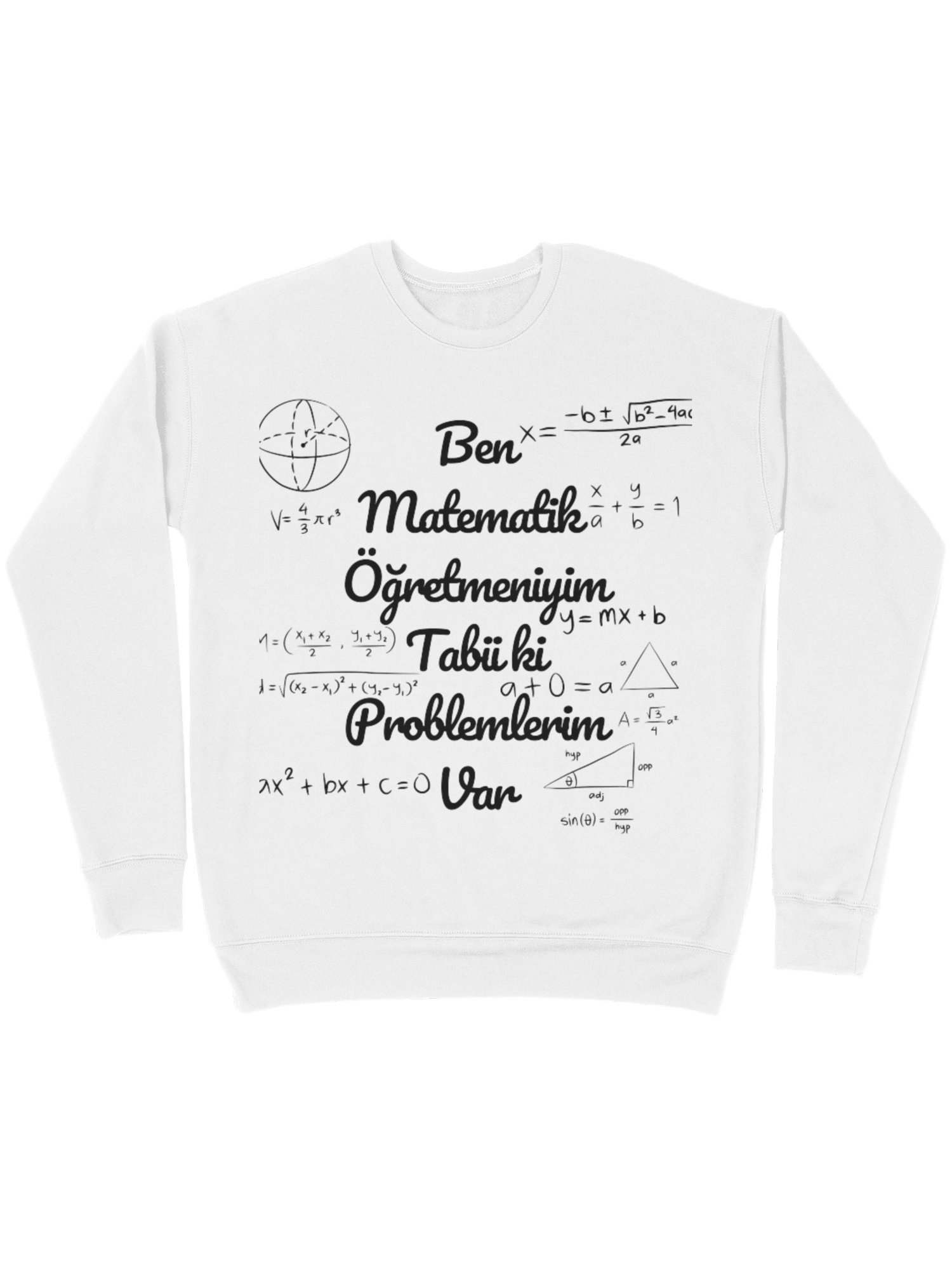 Matematik Giyim Sweatshirt