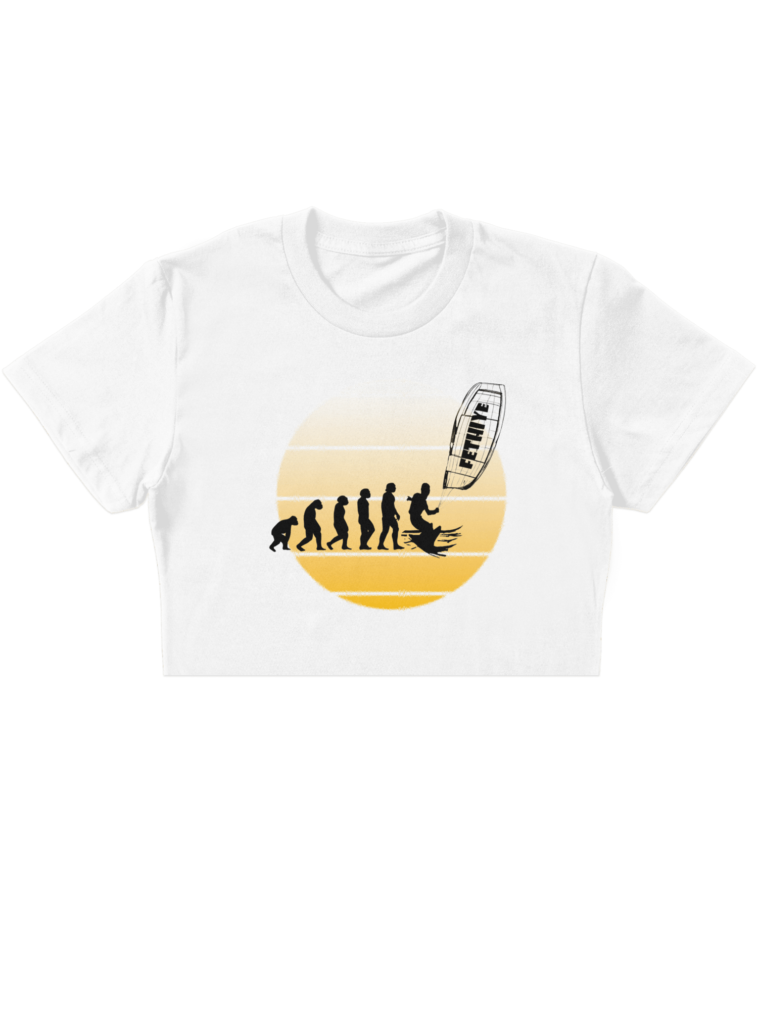 Fethiye Kite Surfing Crop Top