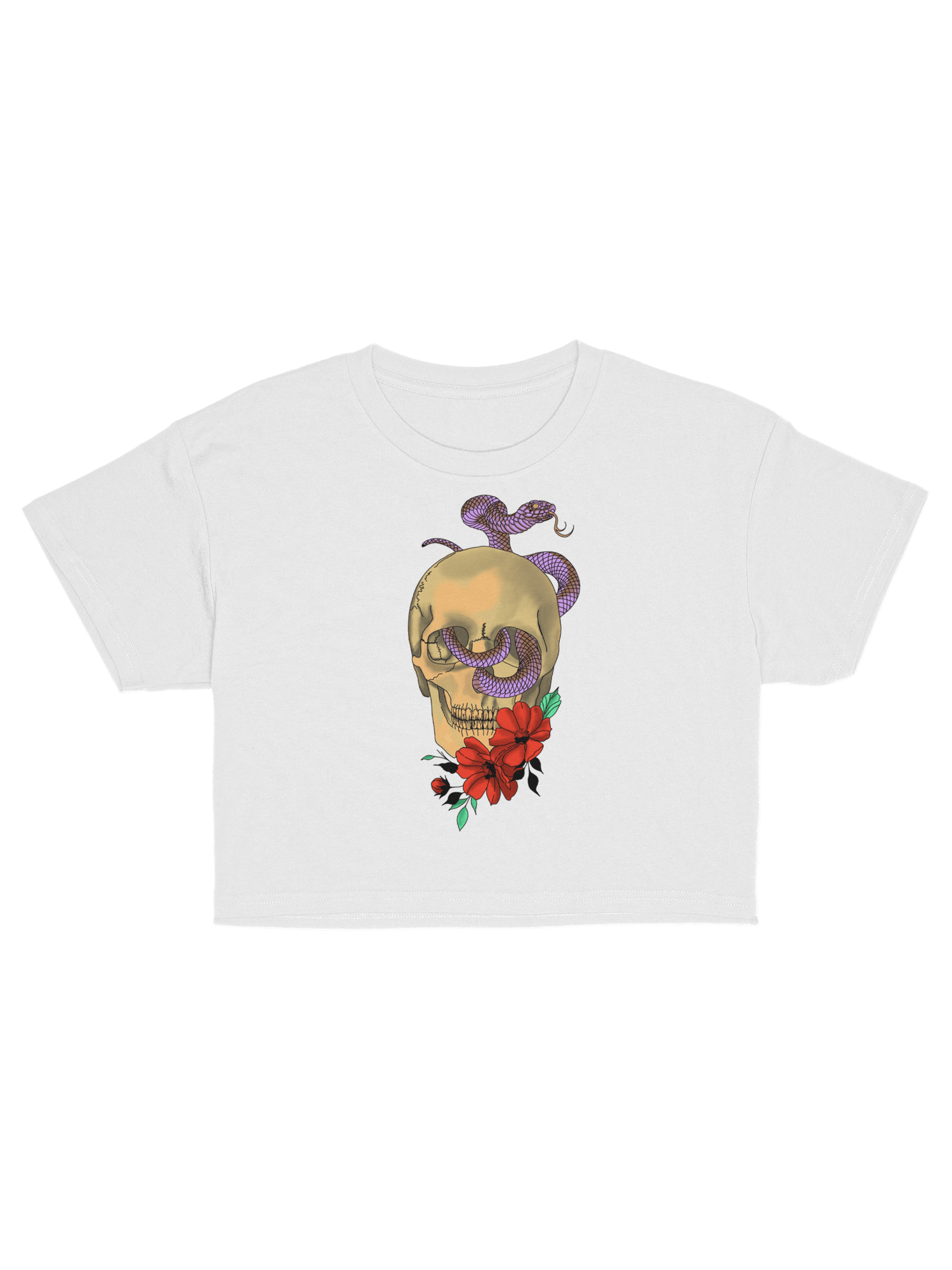 Skull astralcomplex Crop Top 9252002