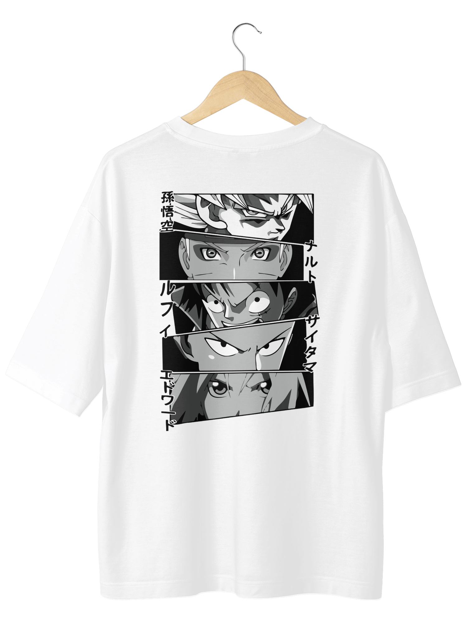 SOF Anime Baskılı Oversize TShirt