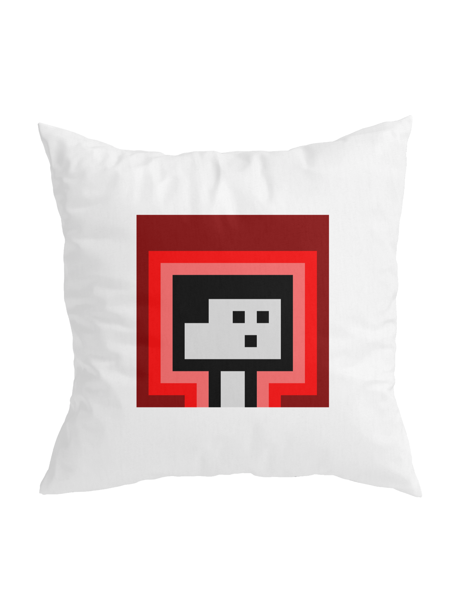 PixelArt Red Pillow 
