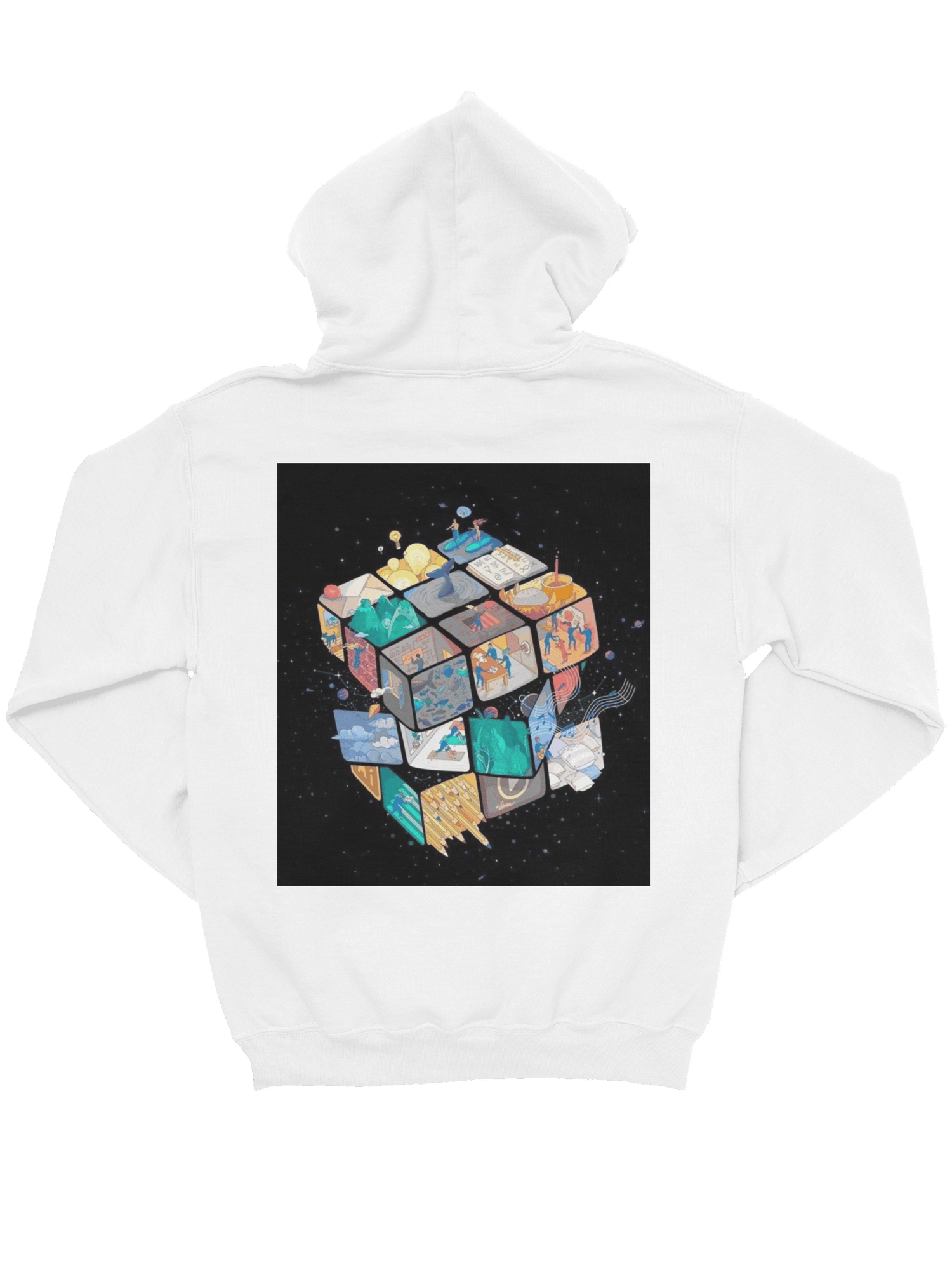 Baskılı sweatshirt Oversize Hoodie