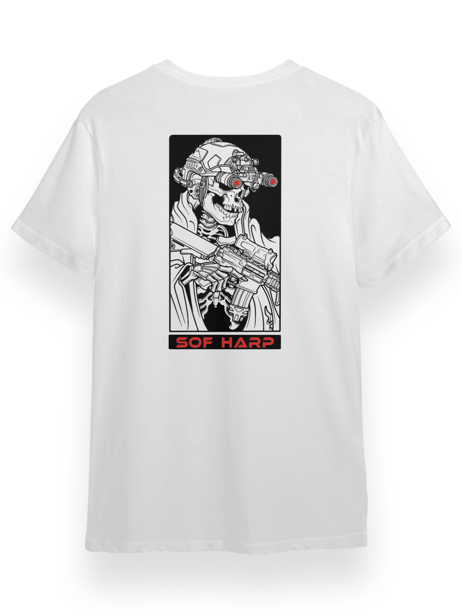 SOF İskelet sırt Baskılı TShirt