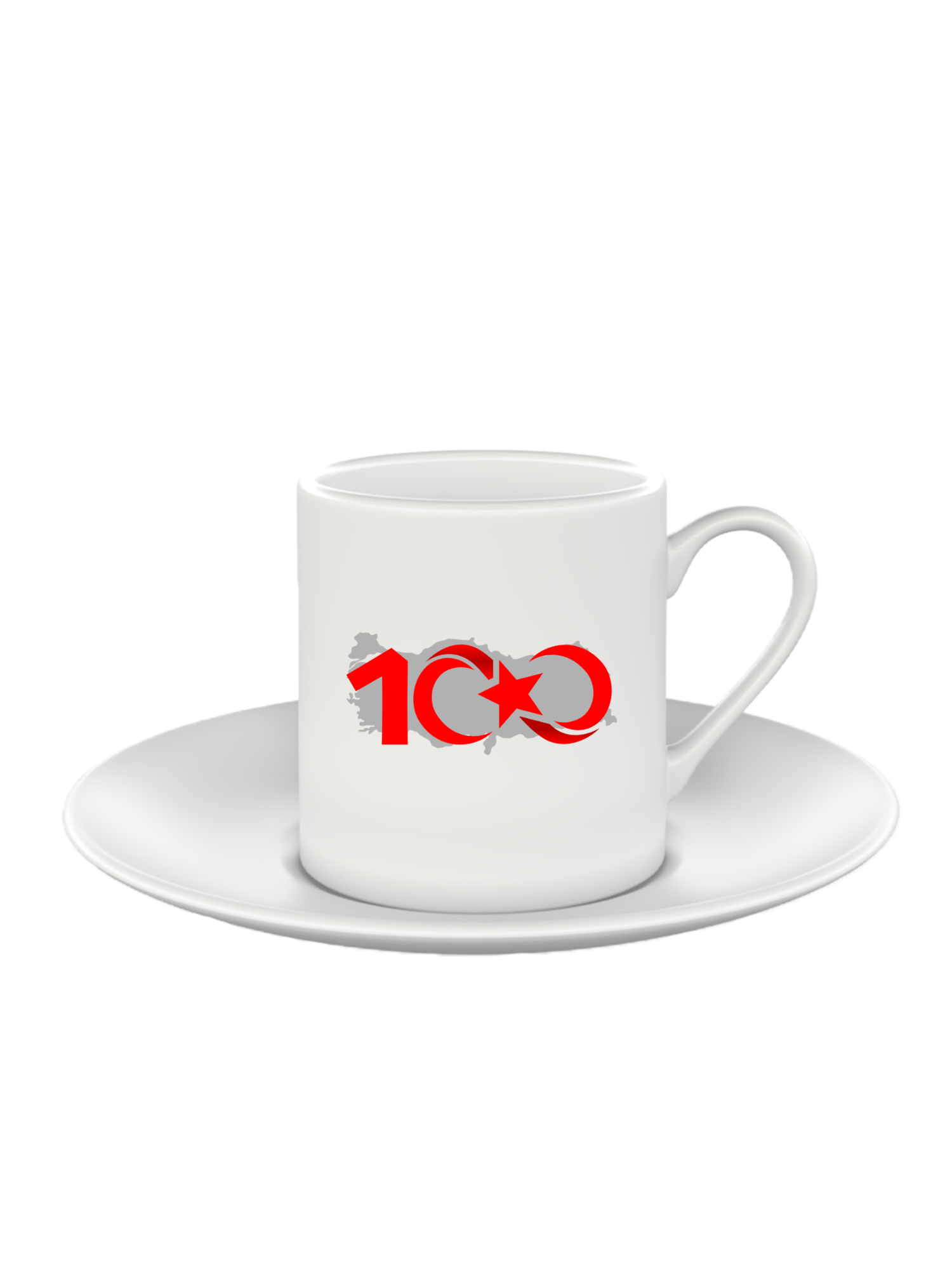 Son Devlet Cumhuriyet Türk Kahvesi Fincanı