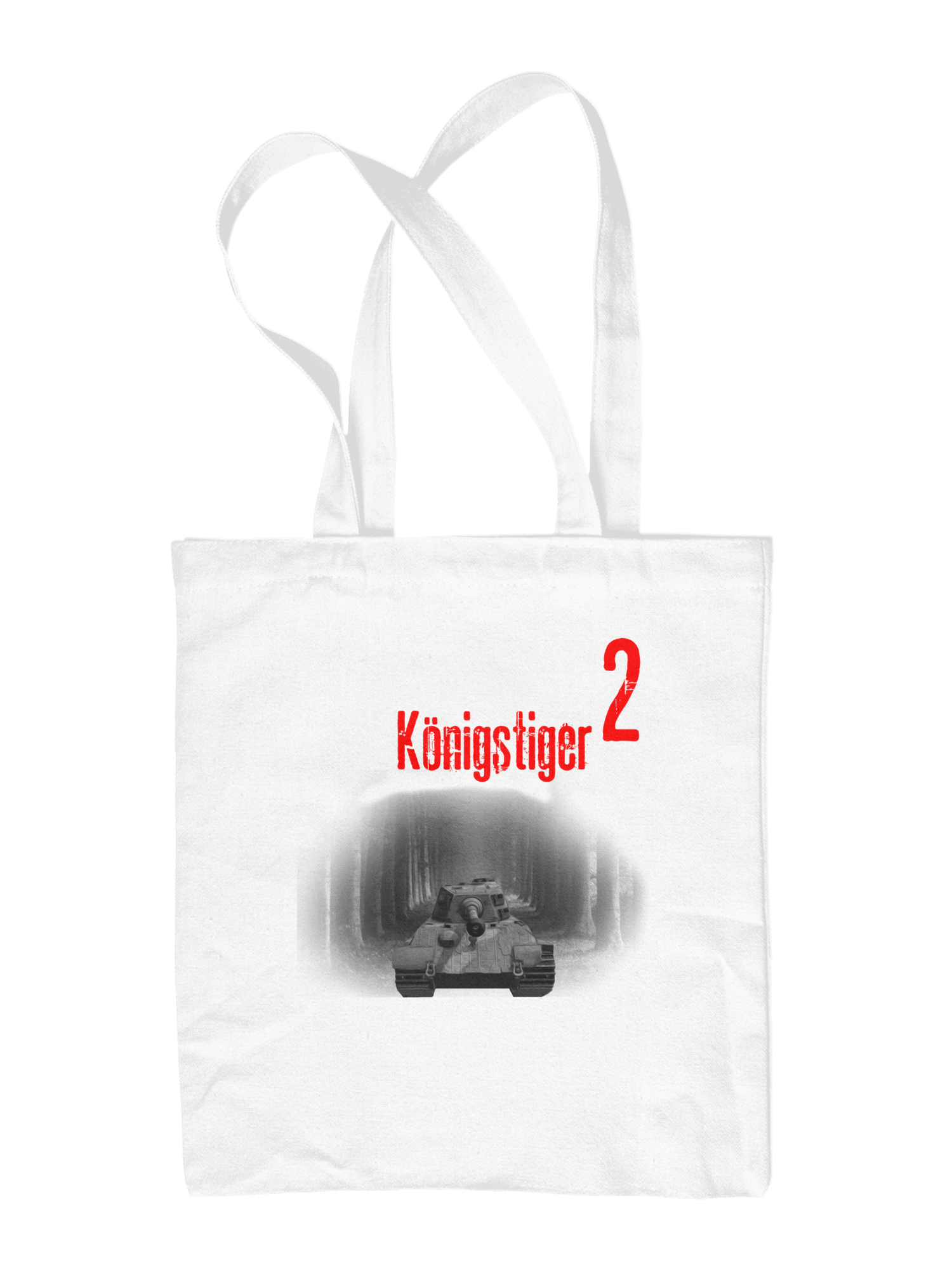 Panzerkampfwagen Tiger 2 Siyah Bez Çanta