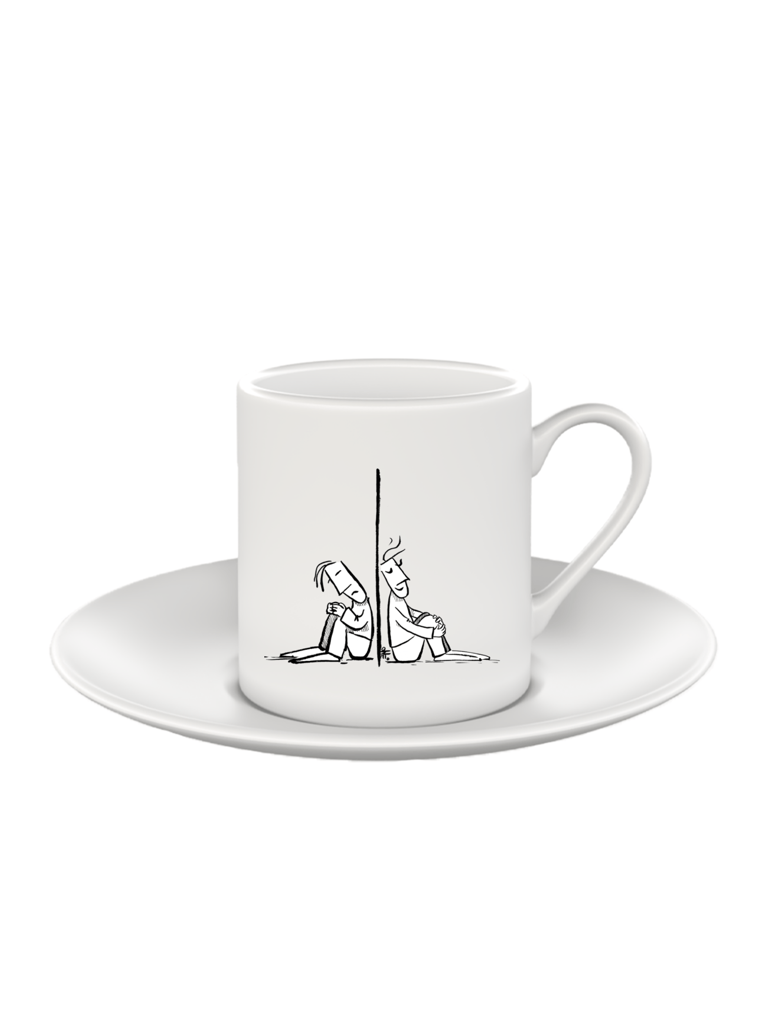 Düşünceler Türk Kahvesi Fincanı