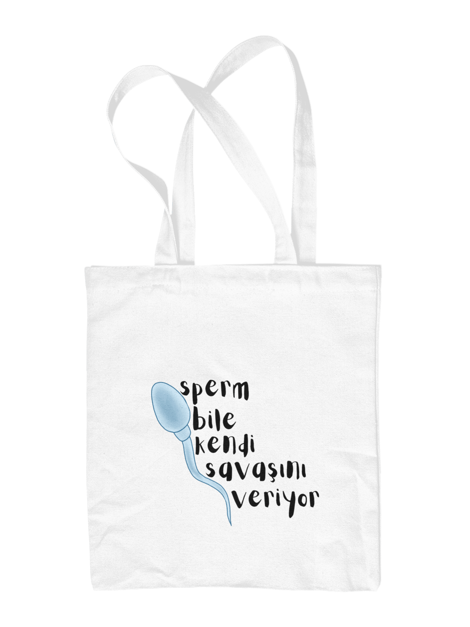 SPERM SAVAŞIYOR Bez Çanta