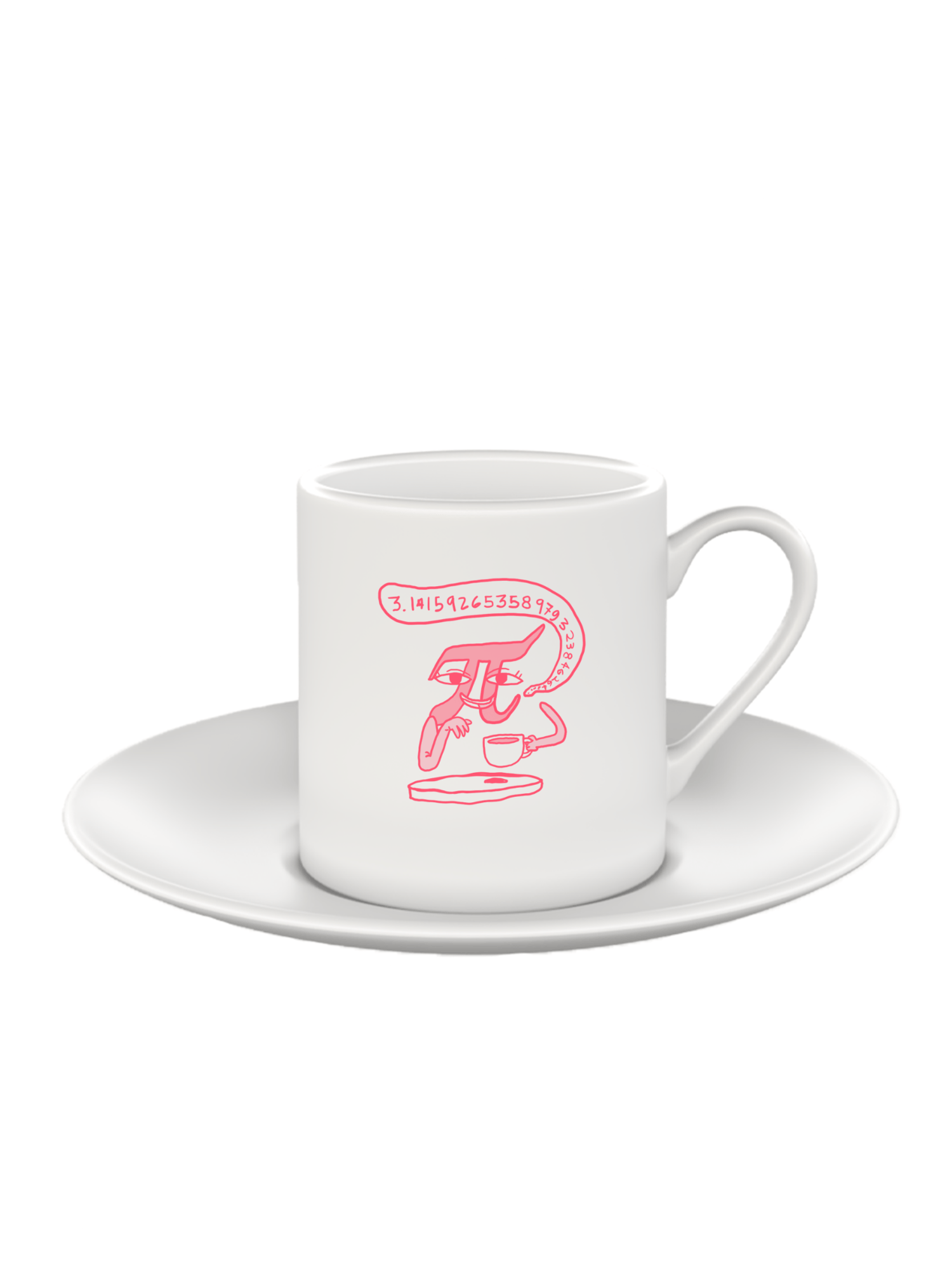 Matematik Giyim Türk Kahvesi Fincanı