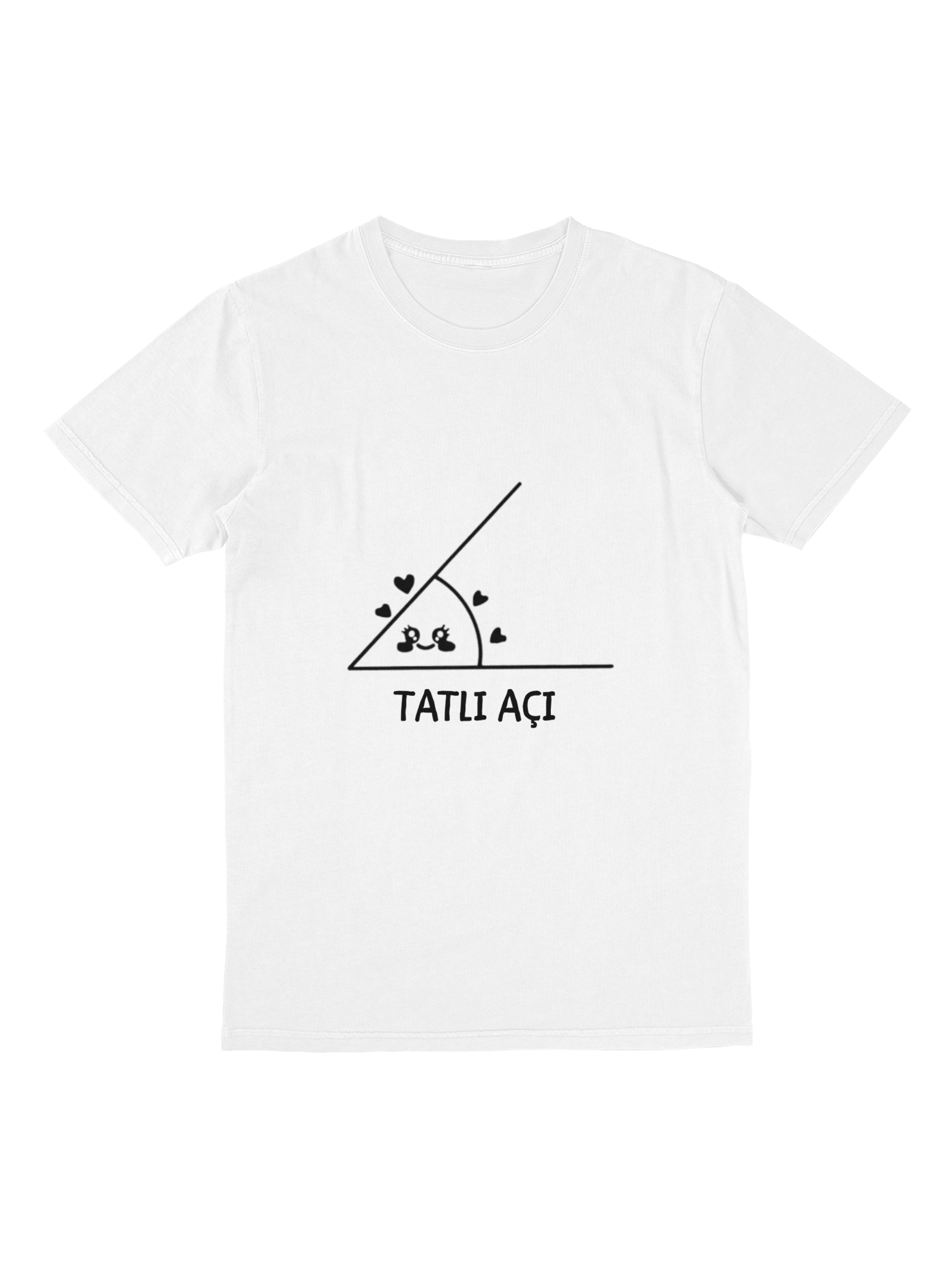 Matematik Giyim Easy Collection TShirt Tatlı Açı