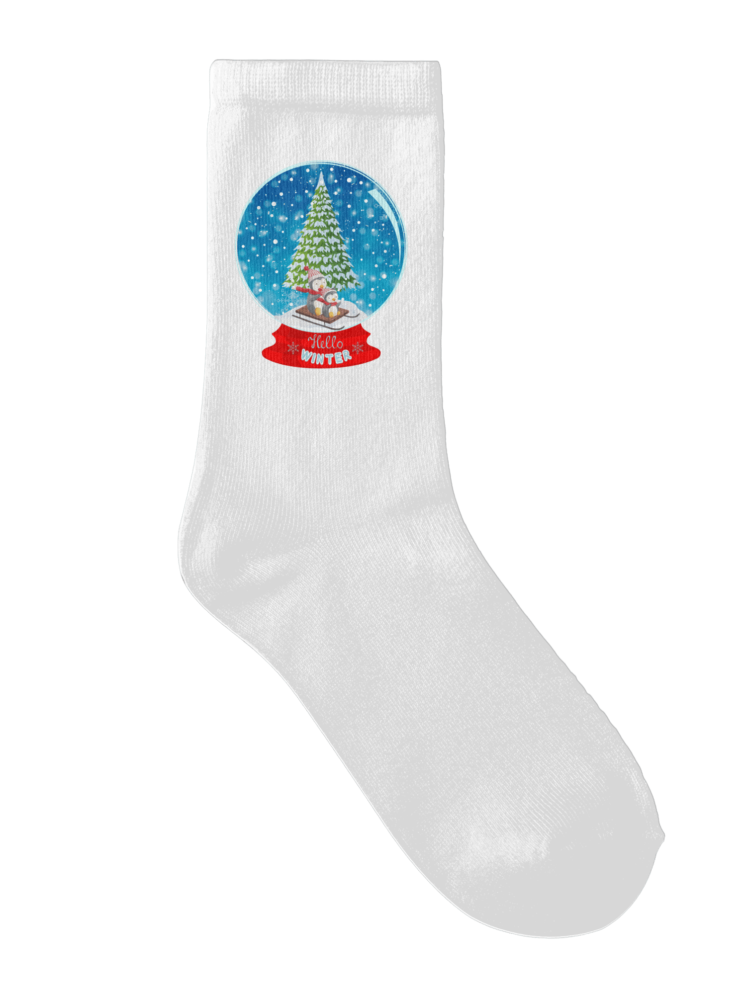 Snow Globe Soket Çorap