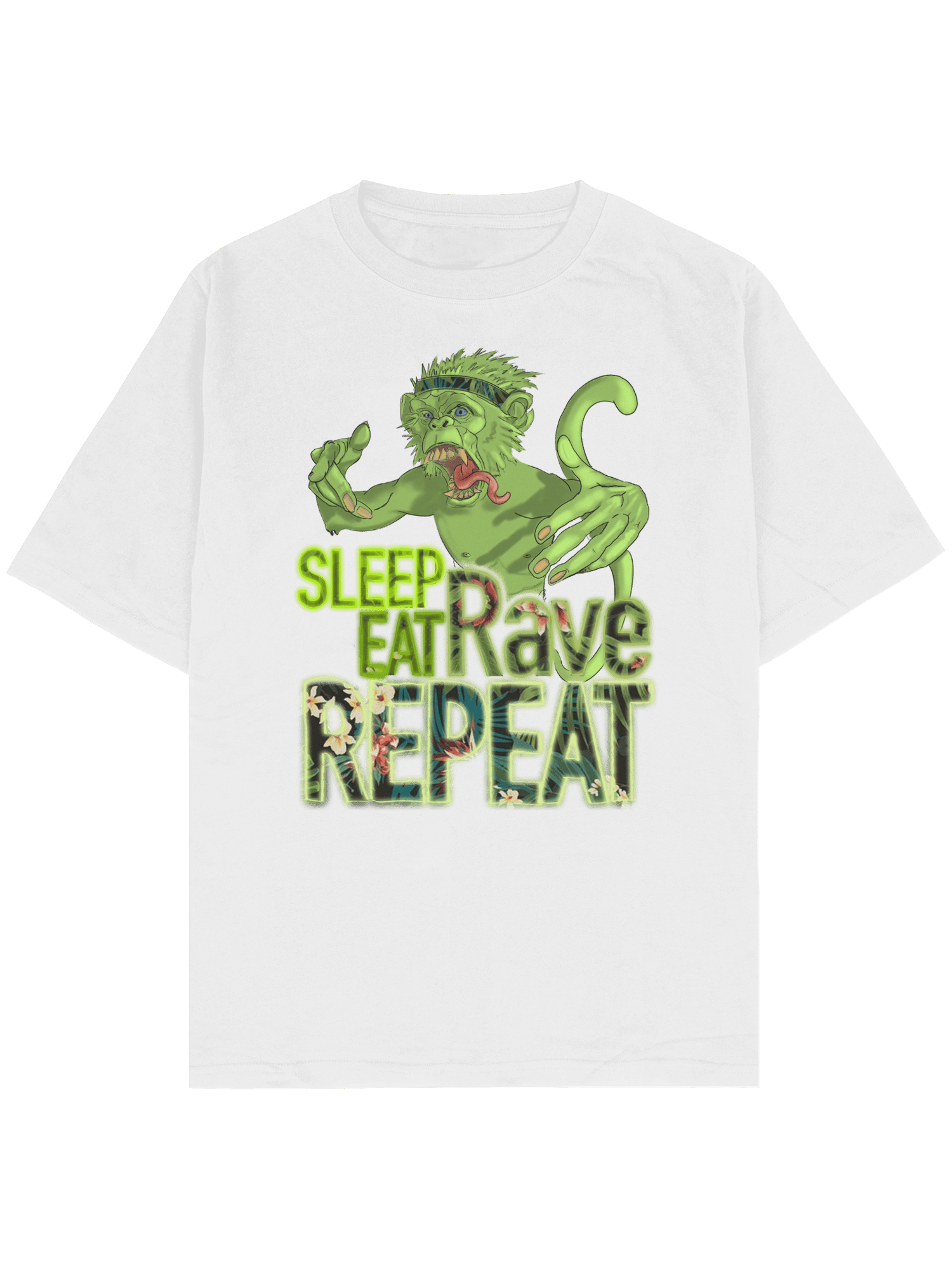 Rave Monkey astralcomplex Oversize TShirt 6061235